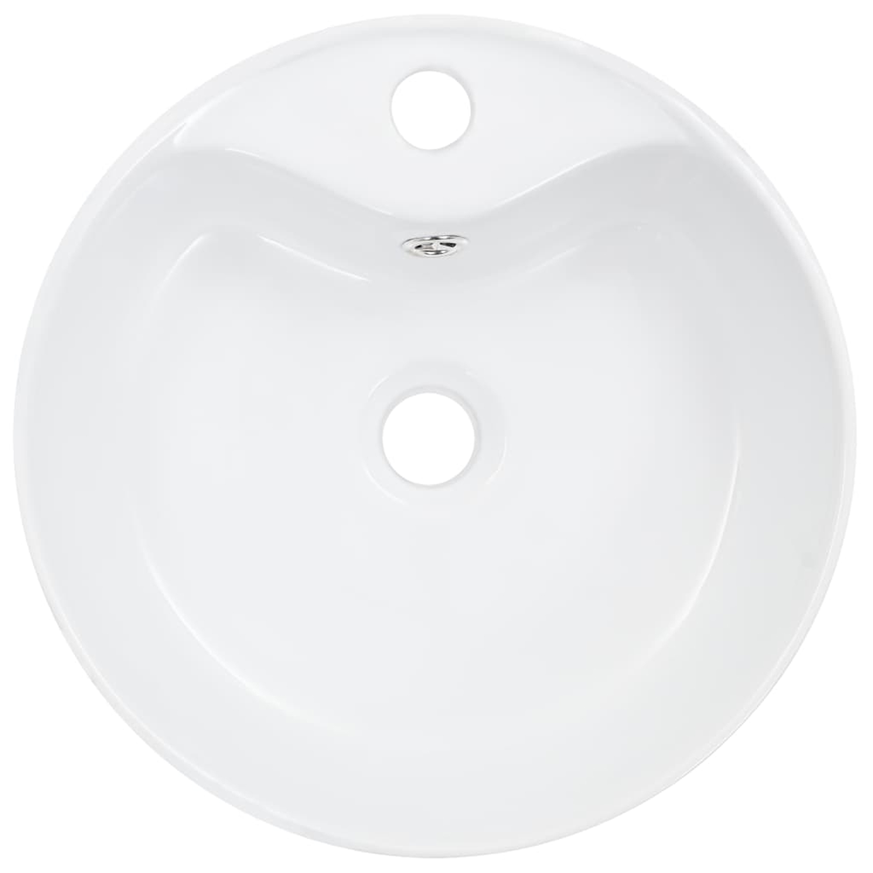 Lavabo rond avec trop-plein — vue 5