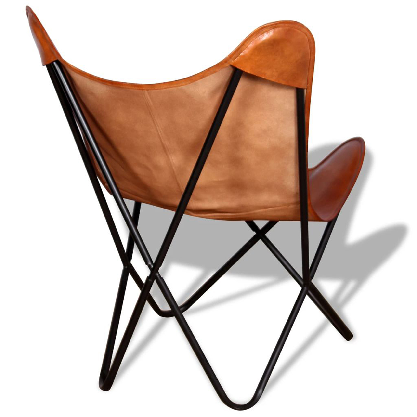 Chaise papillon en cuir — vue 5