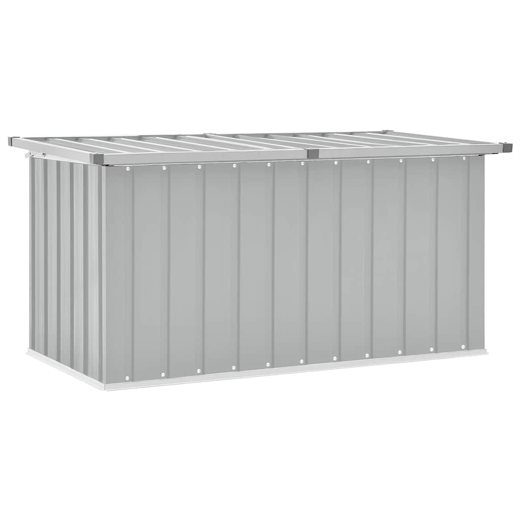 Coffre de rangement de jardin en acier galvanisé