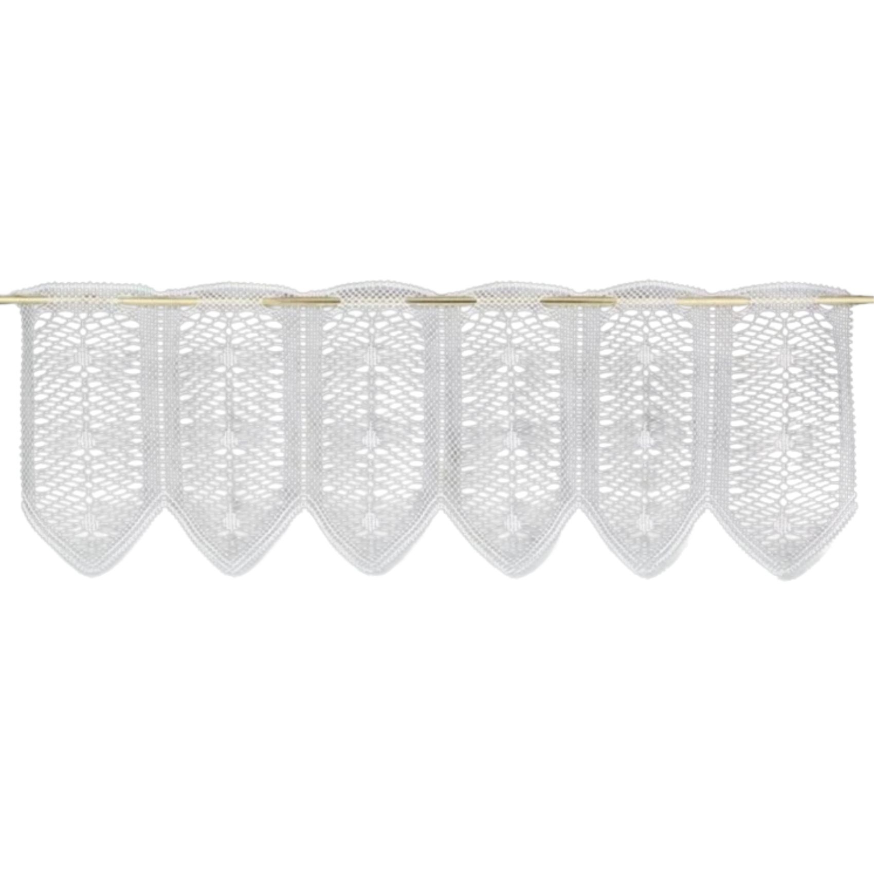 Brise bise en maille dentelle ajourée