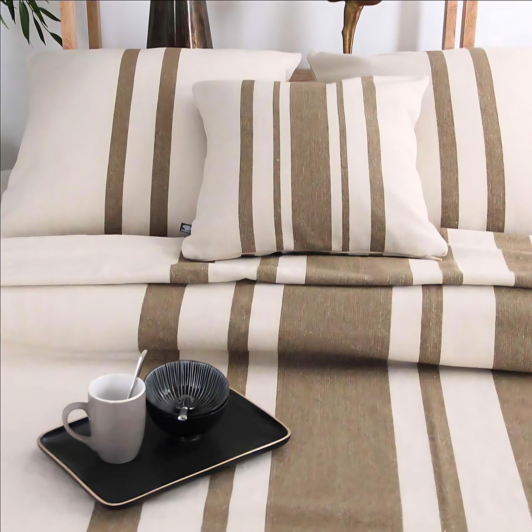 Jeté de Lit coton épais Rustique — vue 3