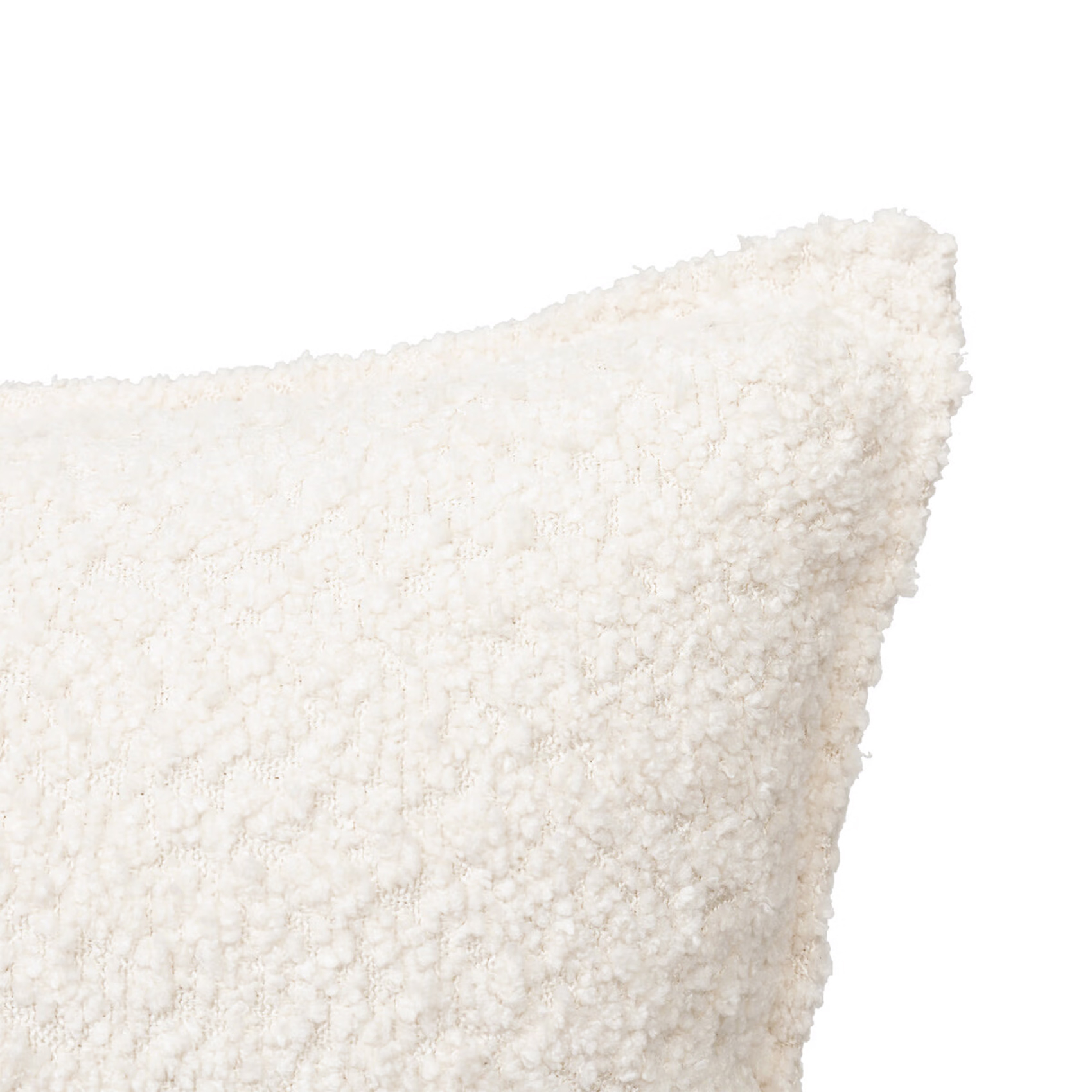 Coussin déhoussable bouclette rectangle — vue 3