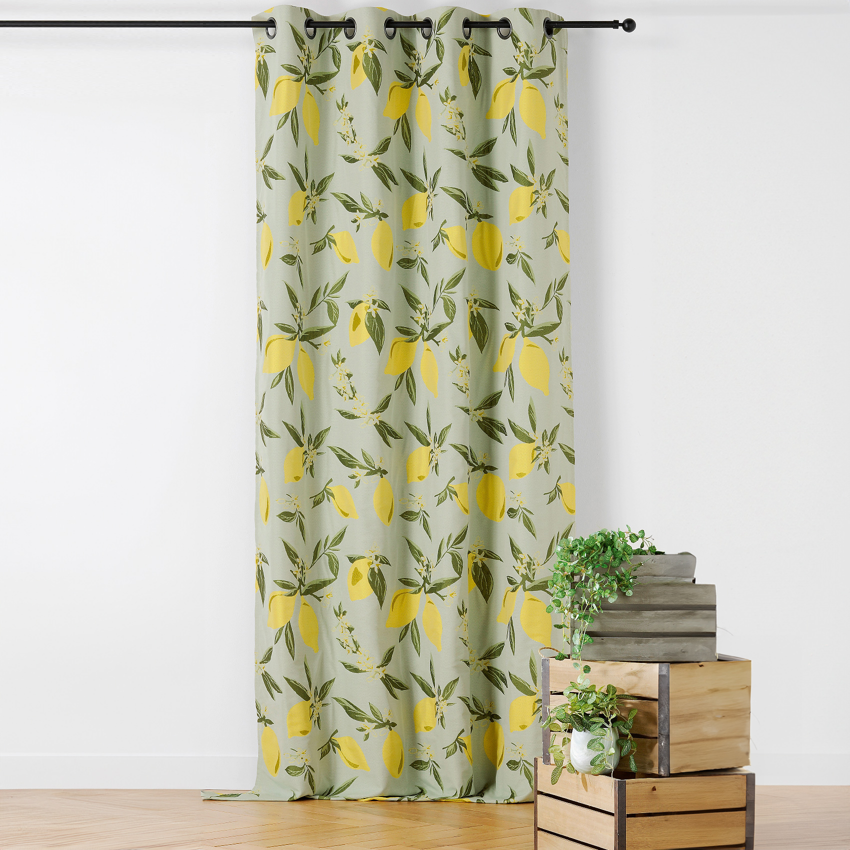 Rideau Dolce Vita motif citrons