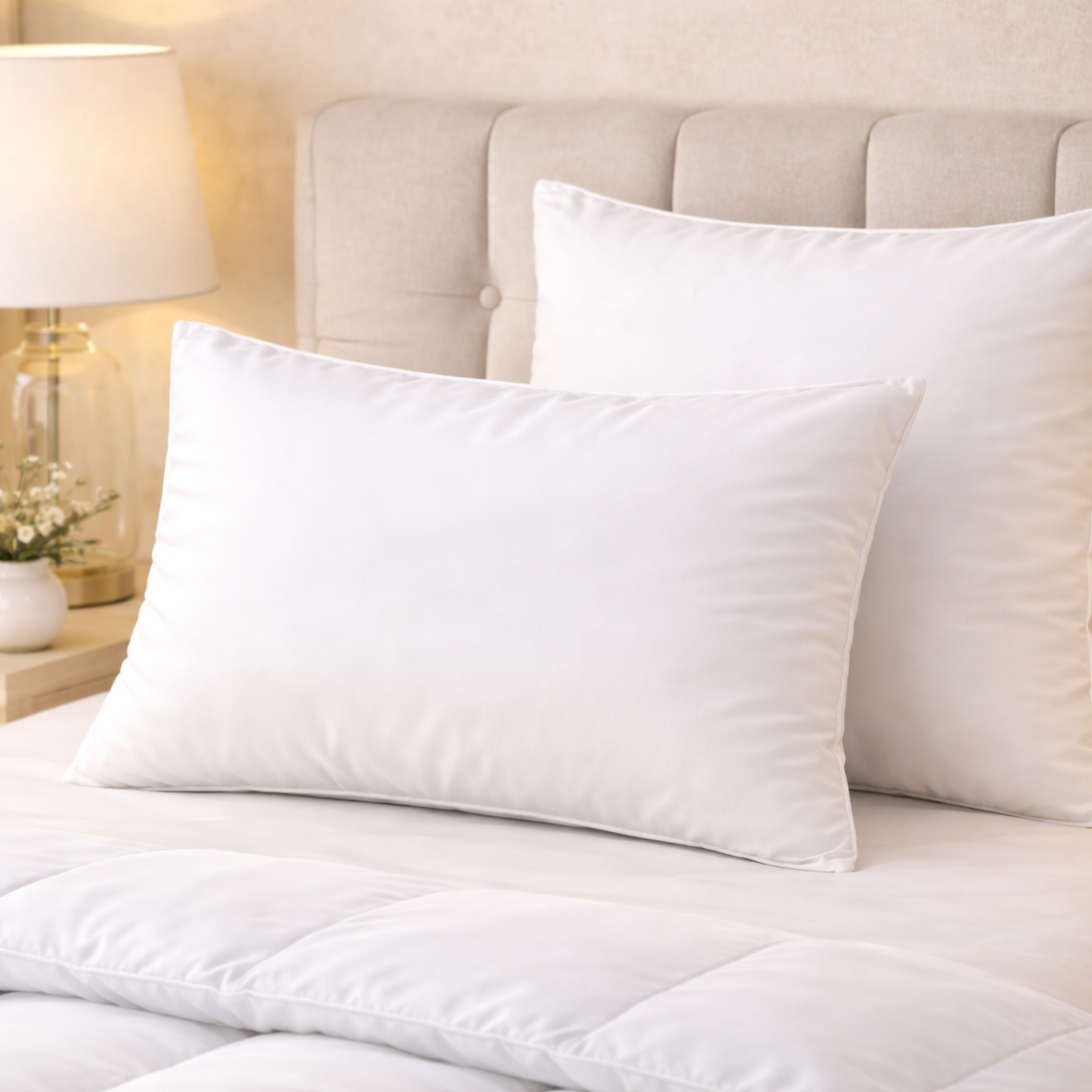 Oreiller respirant moelleux premium avec traitement anti-acarien — vue 4