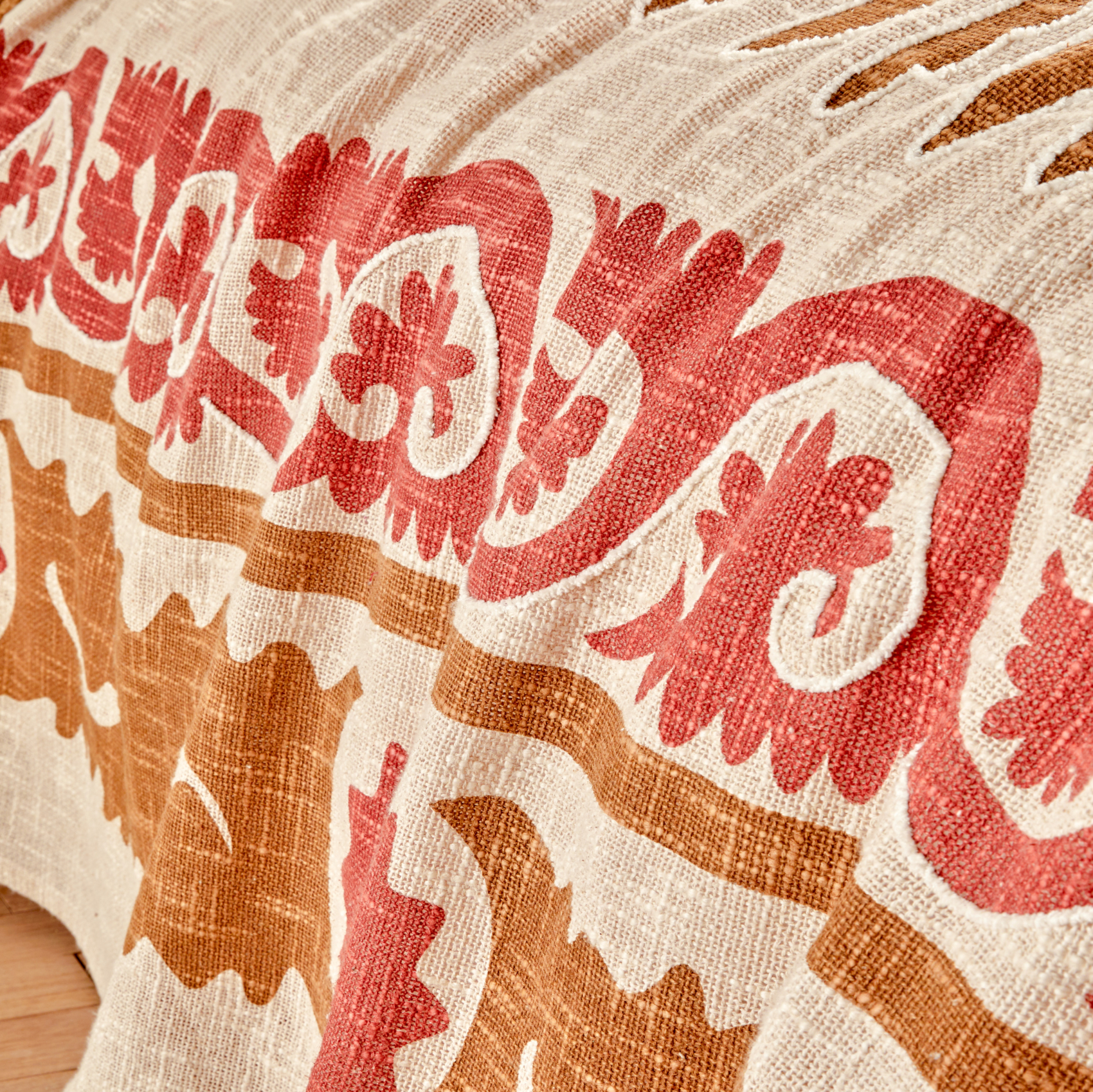 Dessus de lit coton motif ethnique — vue 3