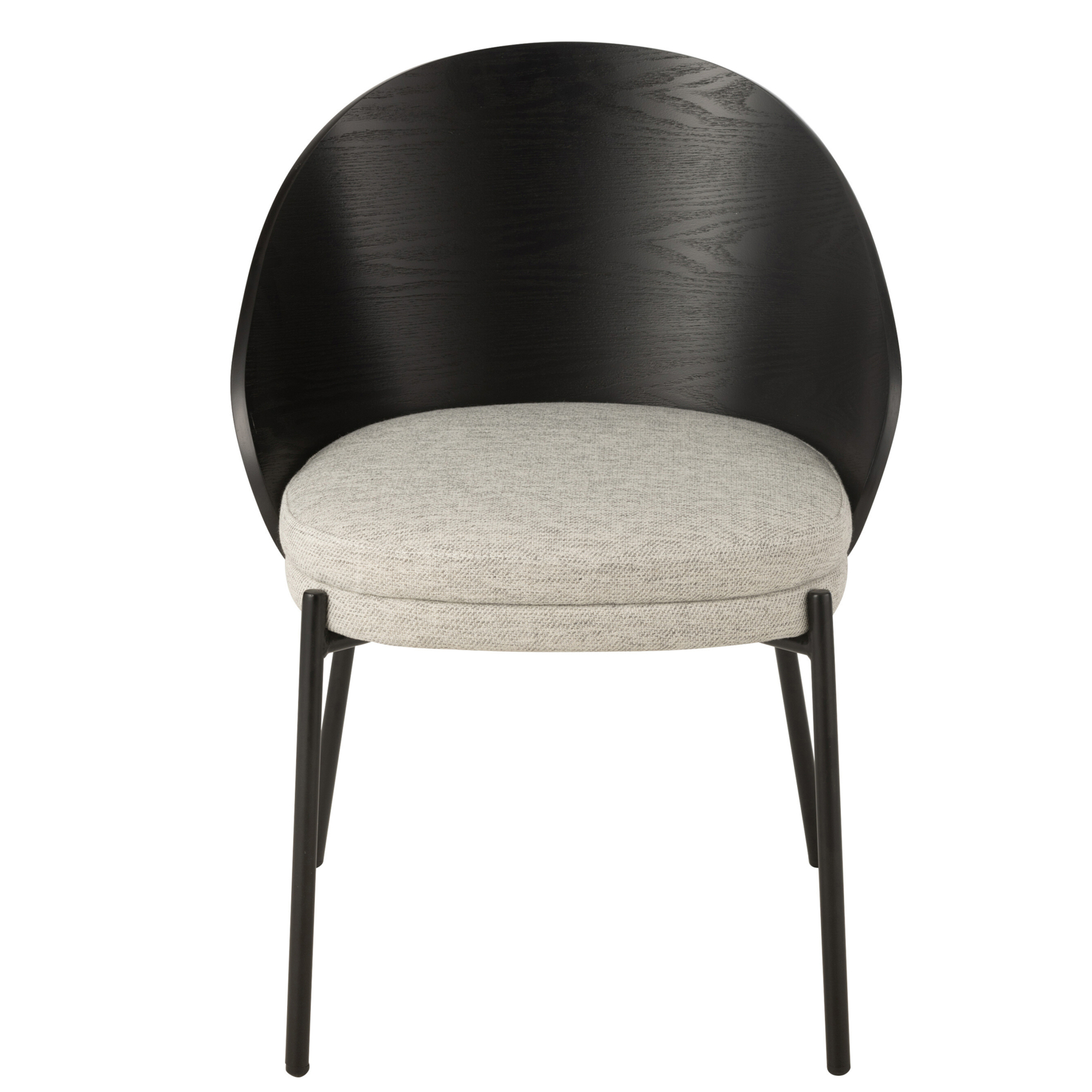 Chaise design bois et métal — vue 3