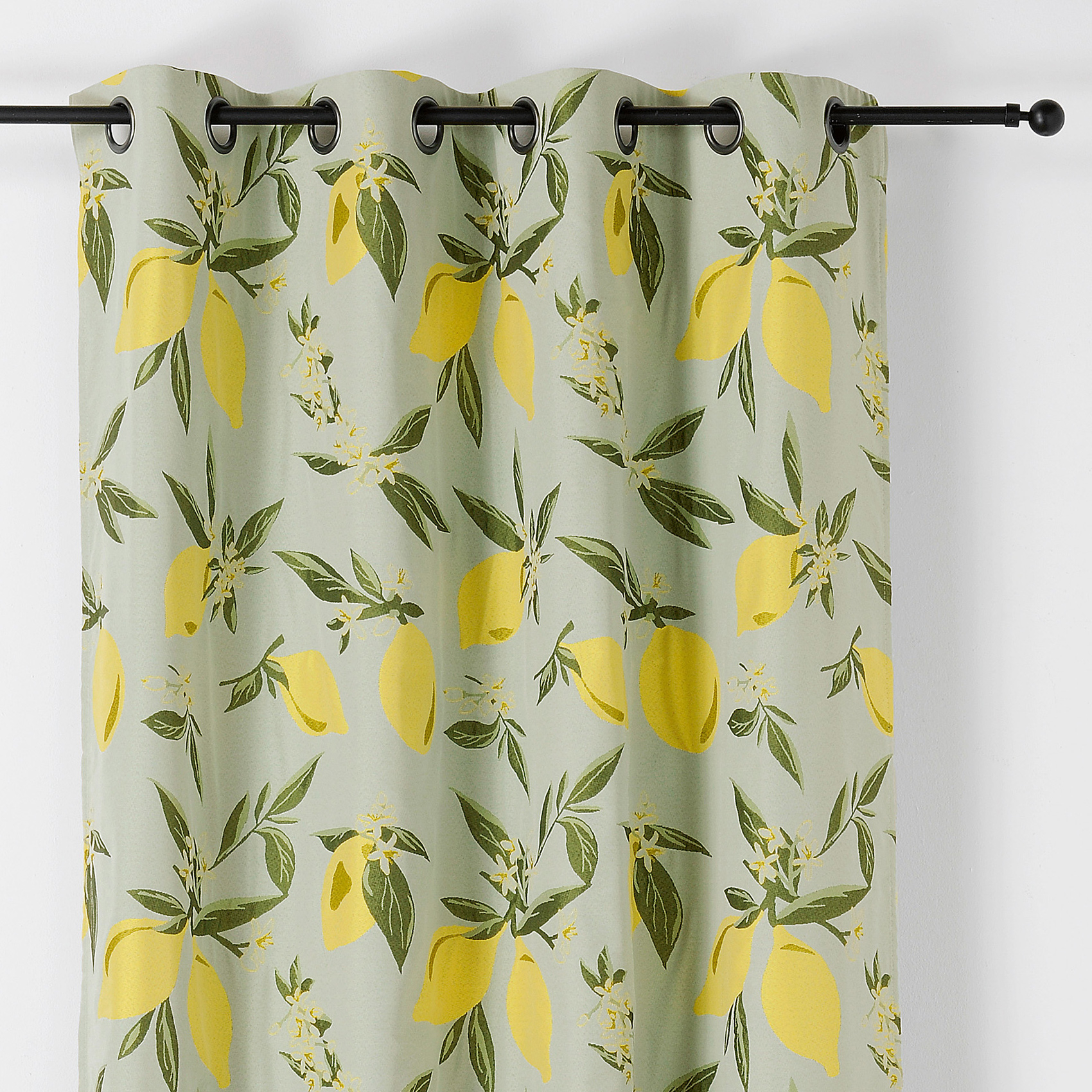 Rideau Dolce Vita motif citrons — vue 3
