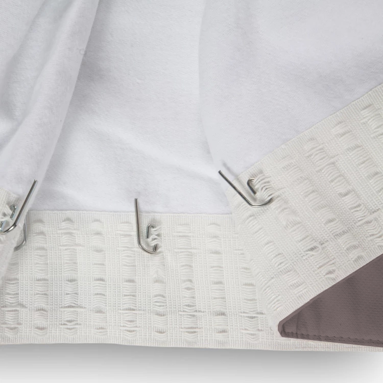 Rideau Phonique Occultant et Thermique MOONDREAM galon fronceur — vue 3