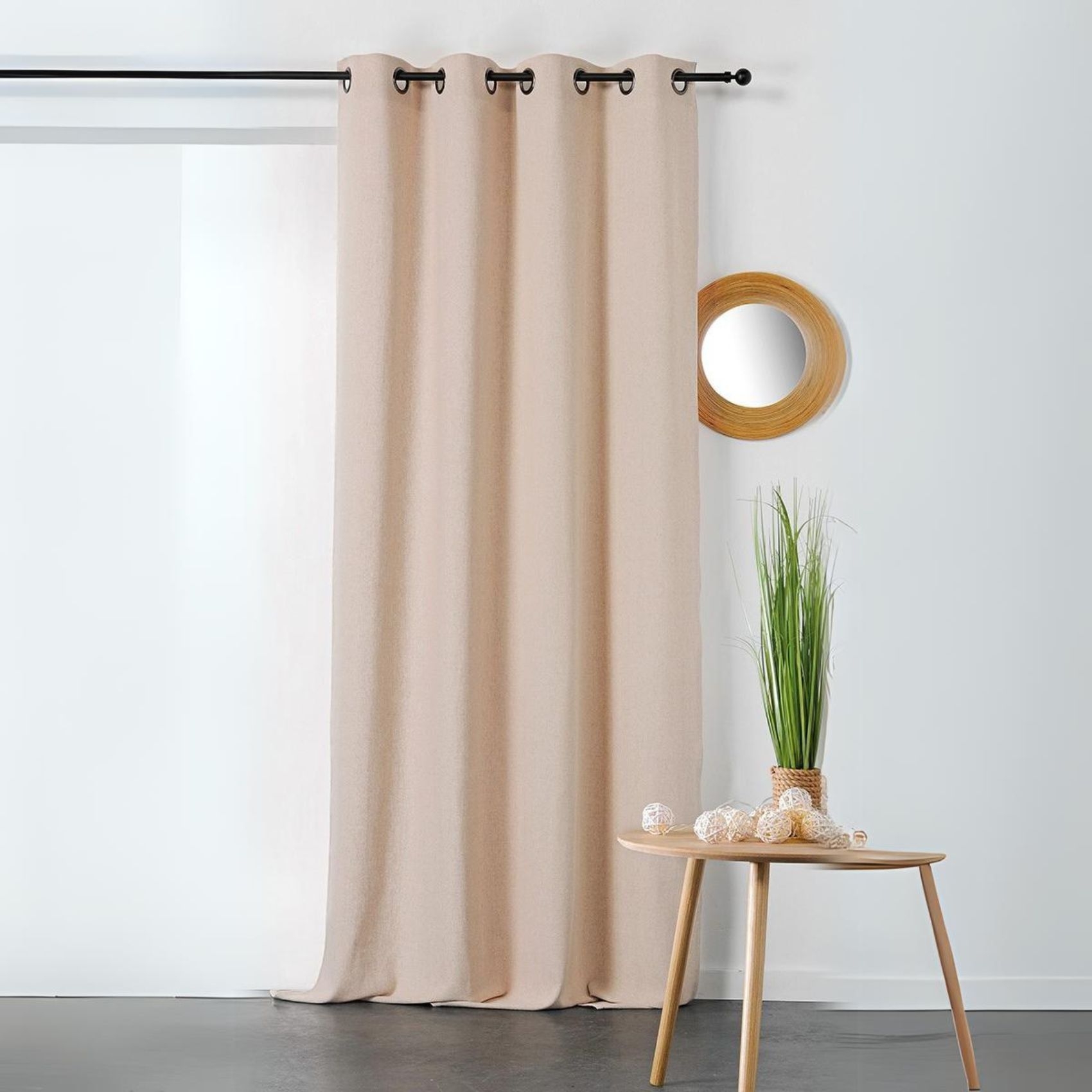 Rideau en coton et chanvre — vue 6