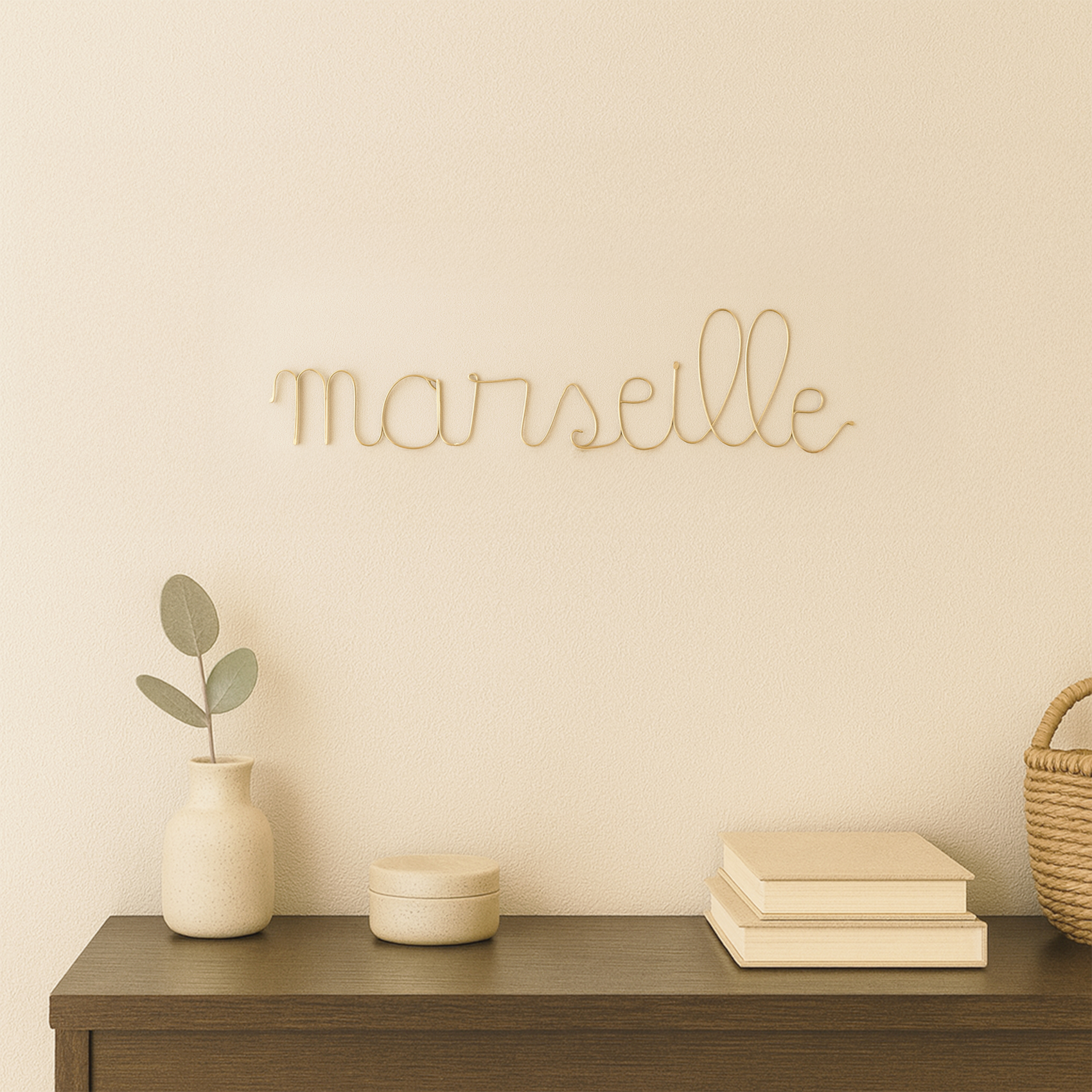 Mot fil de laiton MARSEILLE — vue 4
