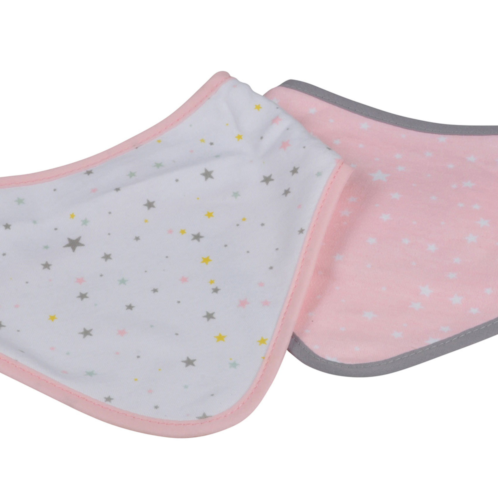 Lot de 2 bavoirs bandana étoiles — vue 5