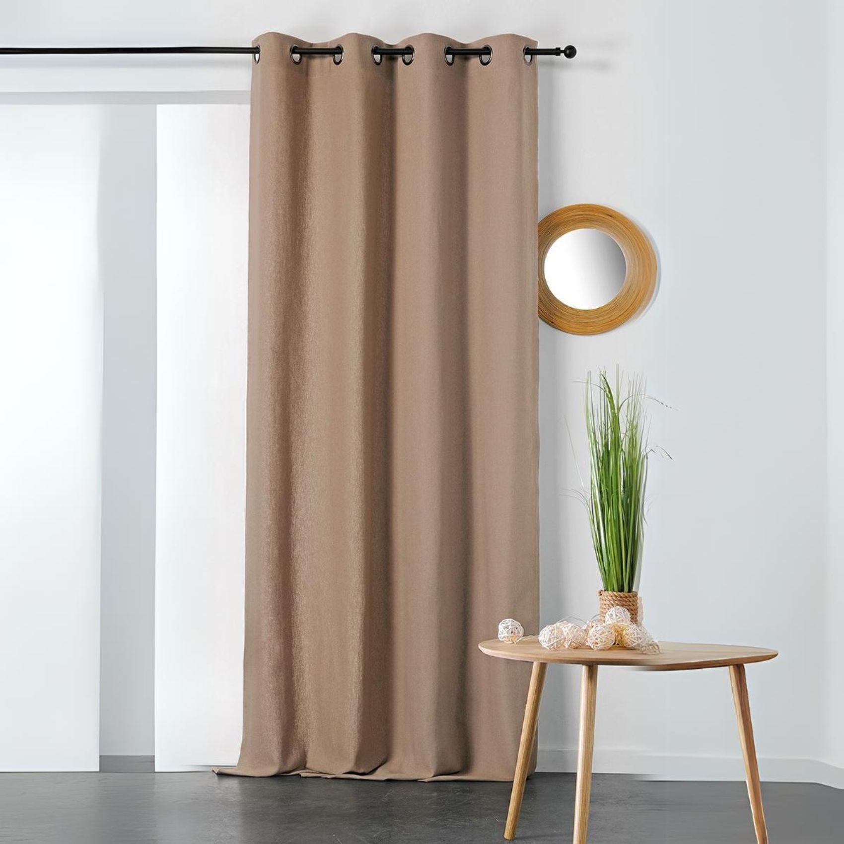 Rideau en coton et chanvre — vue 4