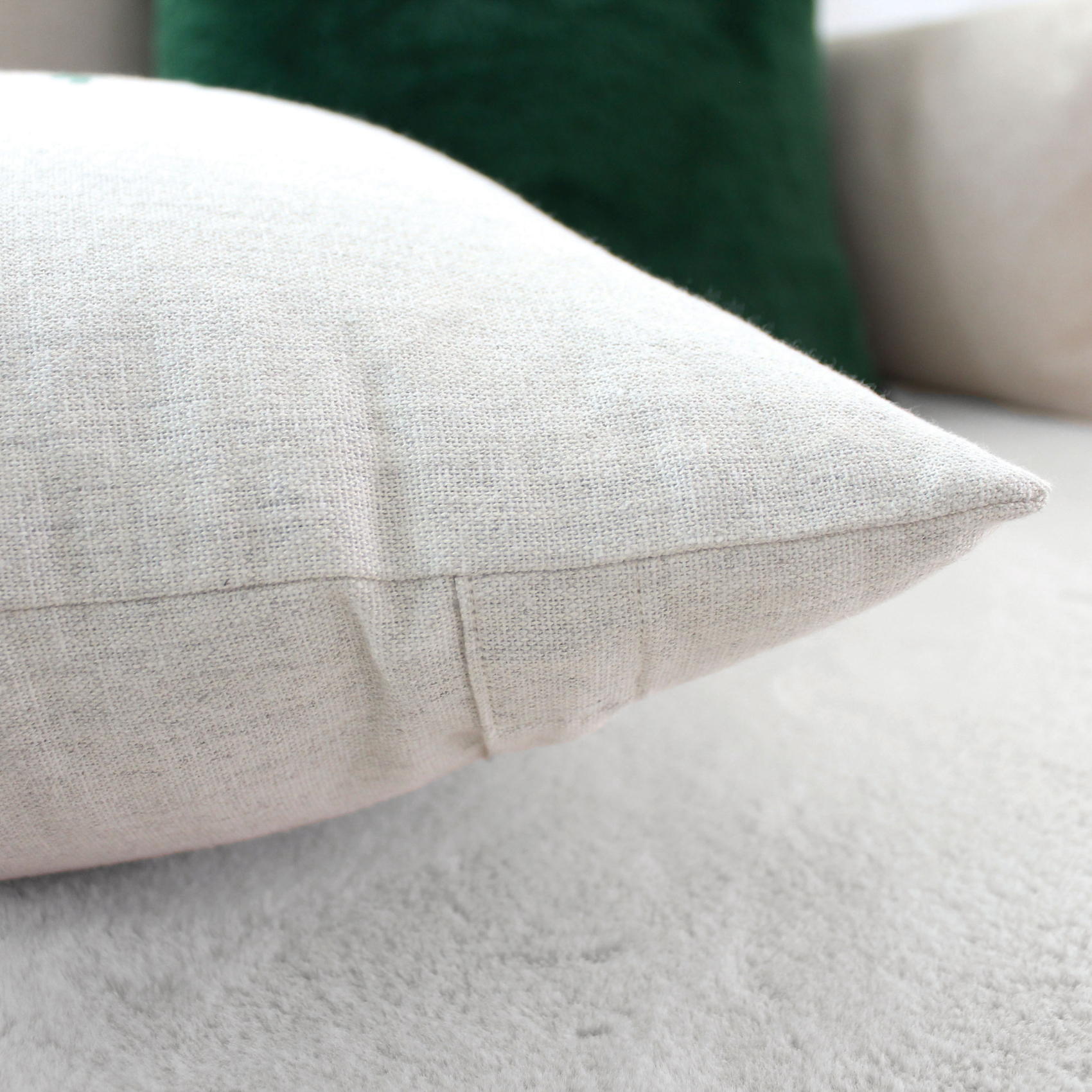 Coussin décoratif motif sapin — vue 5