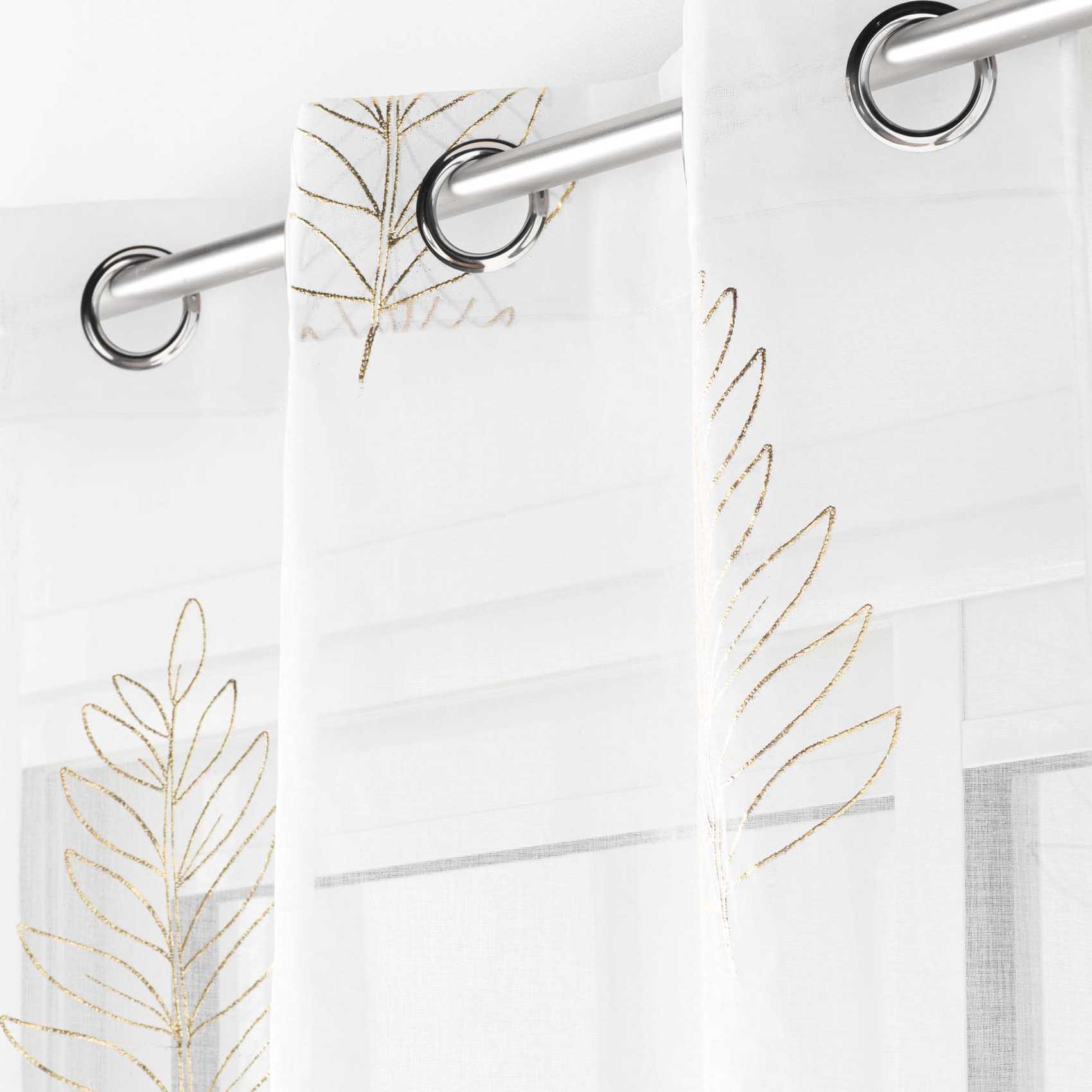 Voilage aux impressions métallisées — vue 4