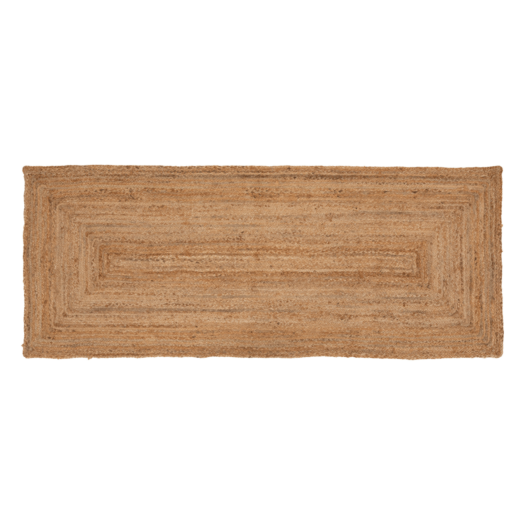Tapis de couloir en jute
