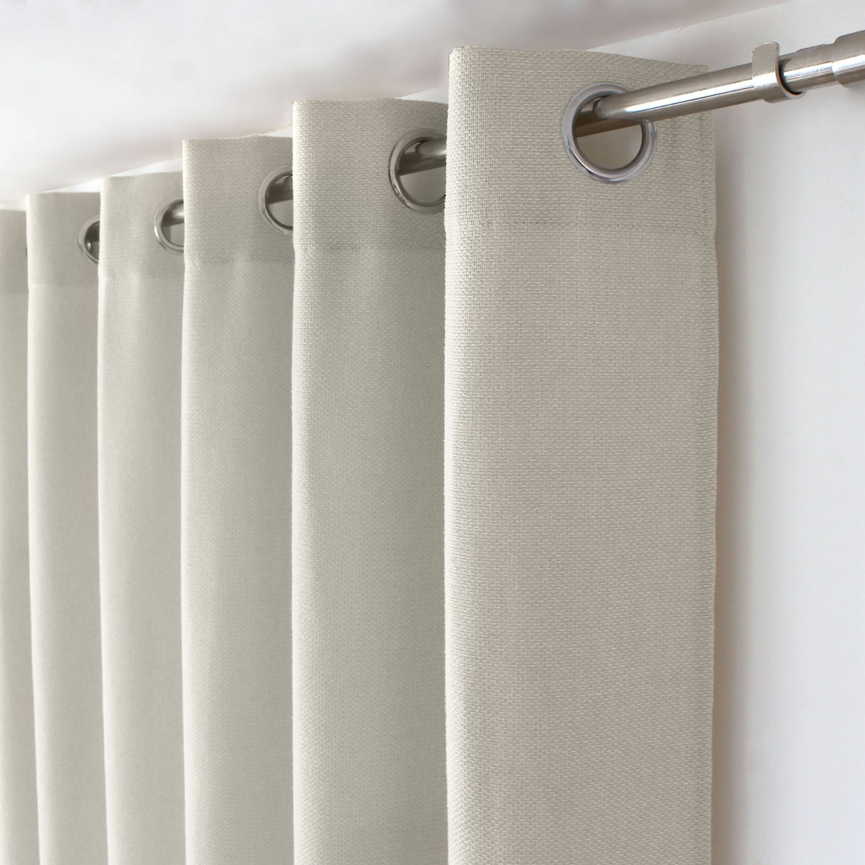 Rideau à oeillets en velours chenillé — vue 4