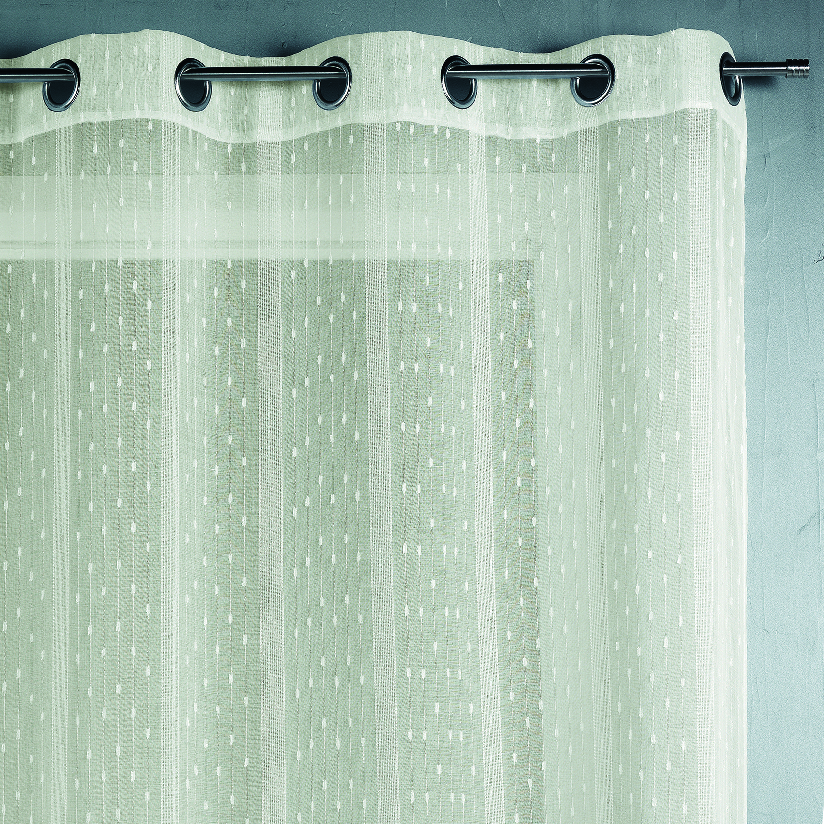 Voilage tissé et fileté — vue 5