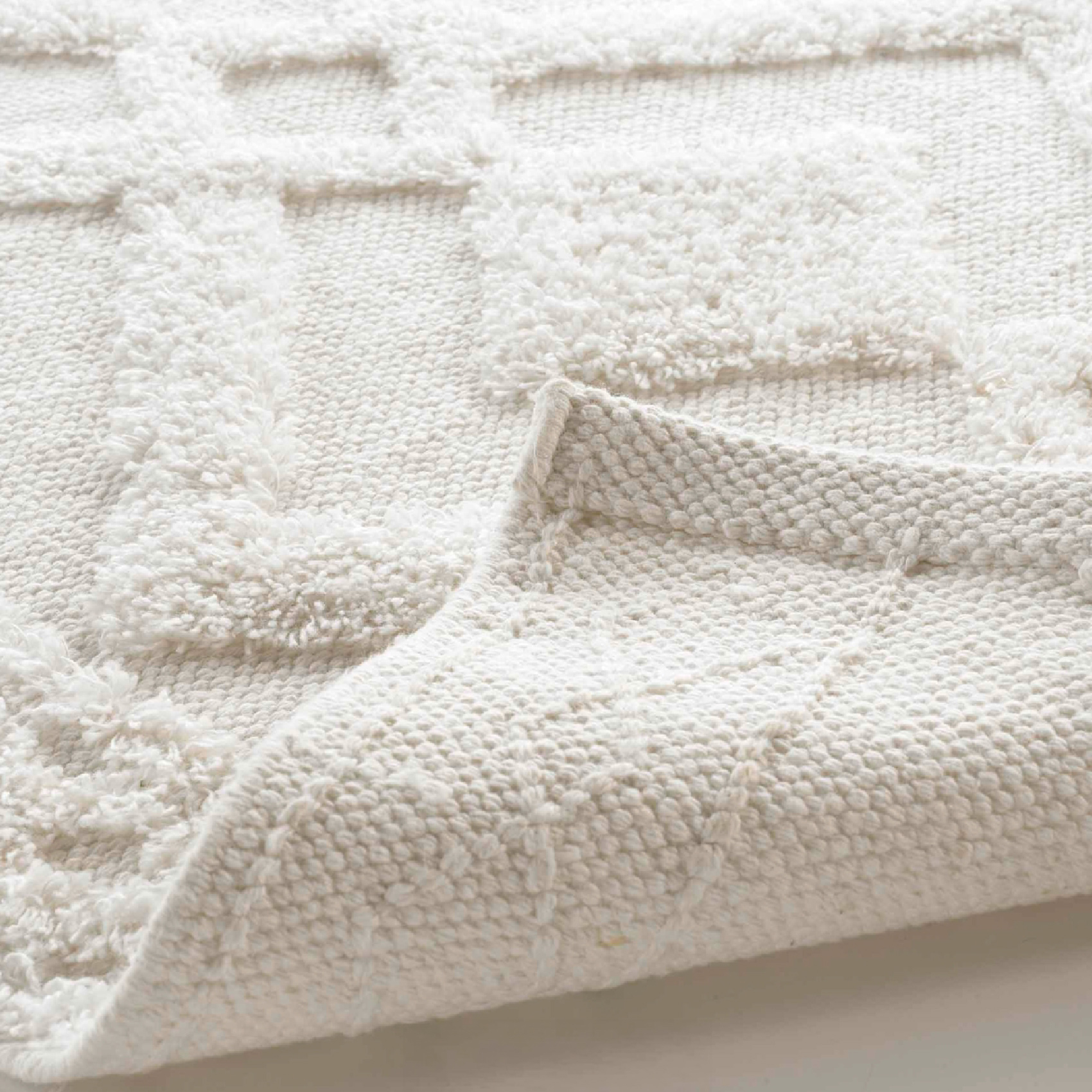 Tapis de Bain Gladis Uni avec Reliefs — vue 4