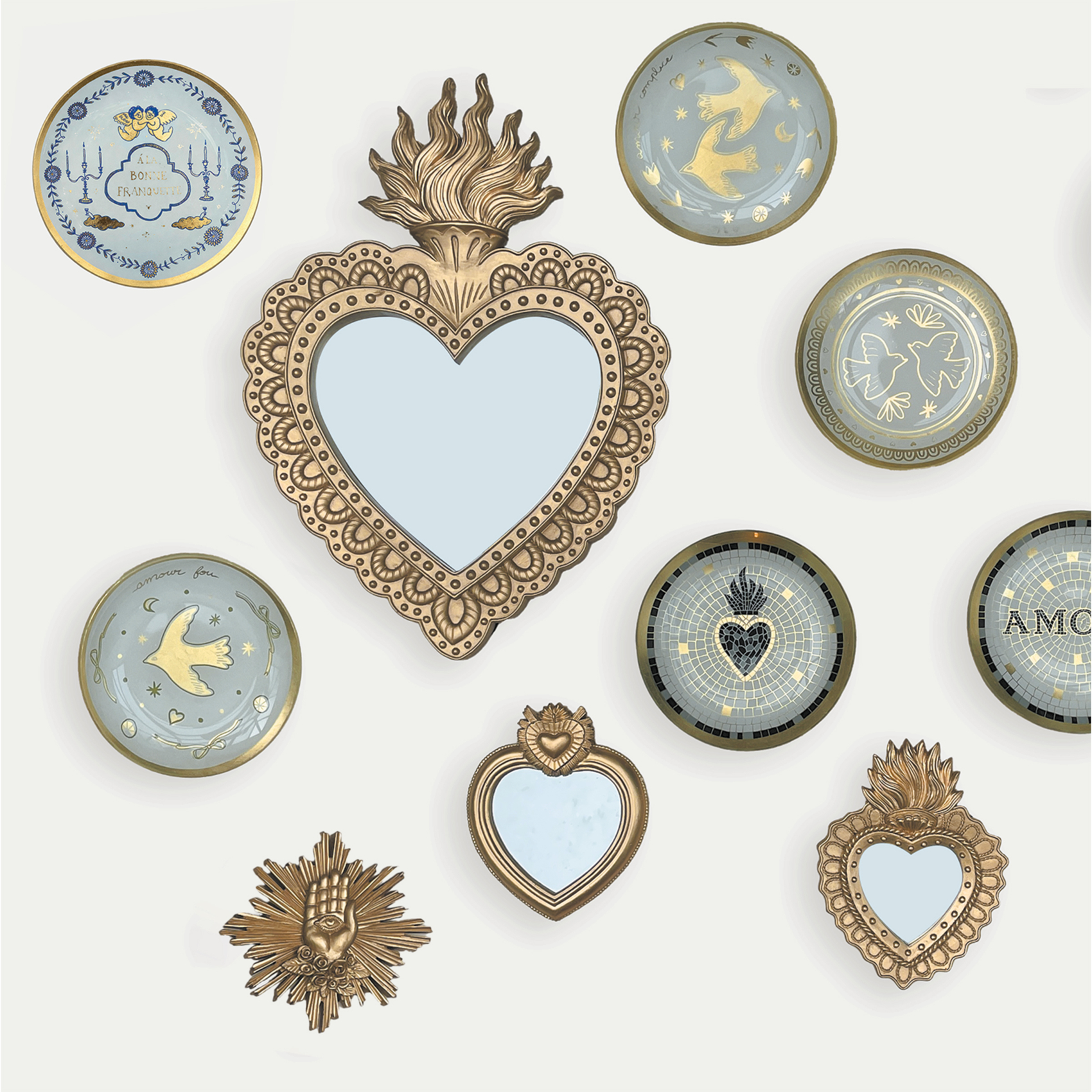 Ex-voto main et oeil déco murale — vue 3