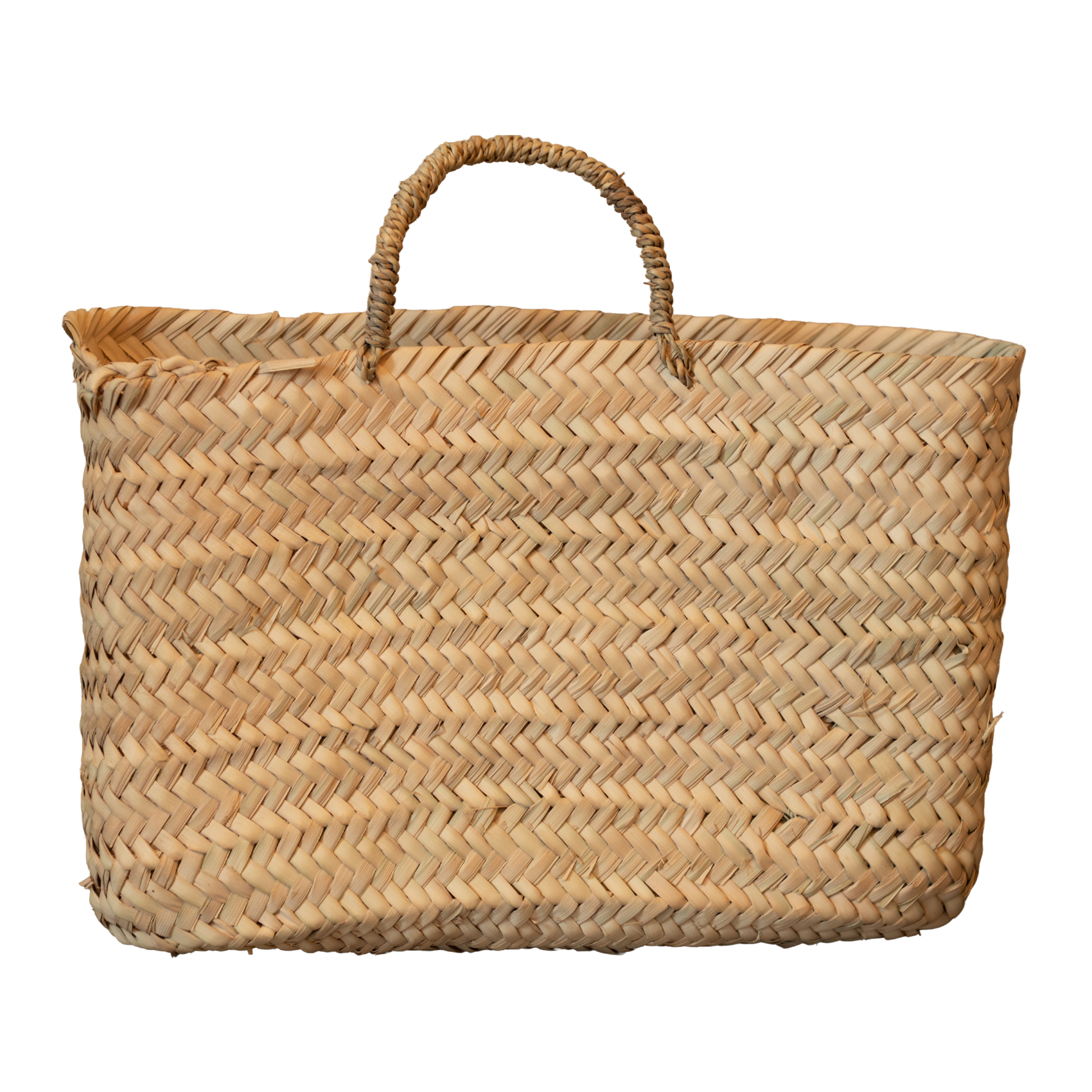 Panier suspendu osier