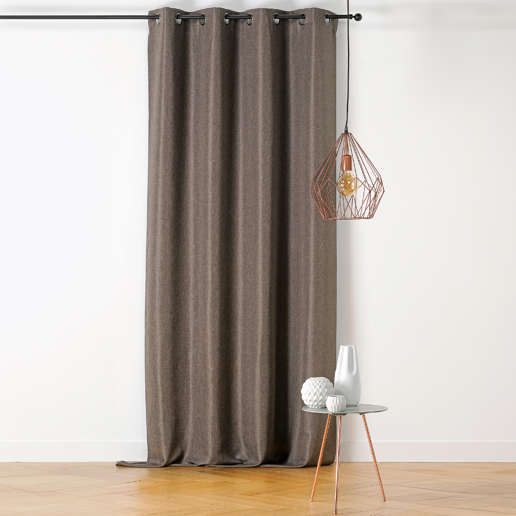 Rideau à Oeillets Uni Chic — vue 4