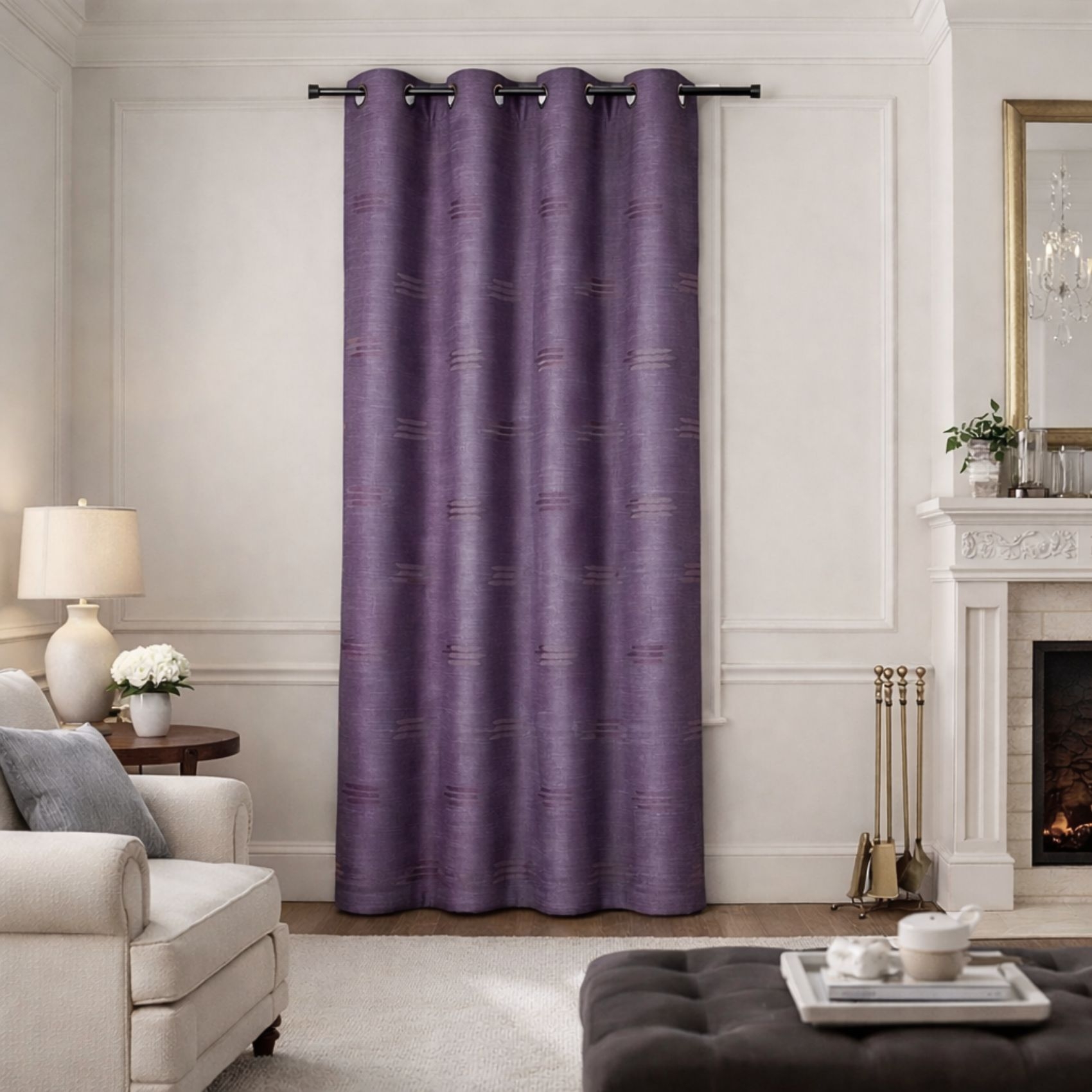 Rideau Ameublement en Jacquard Formes Géométriques — vue 5