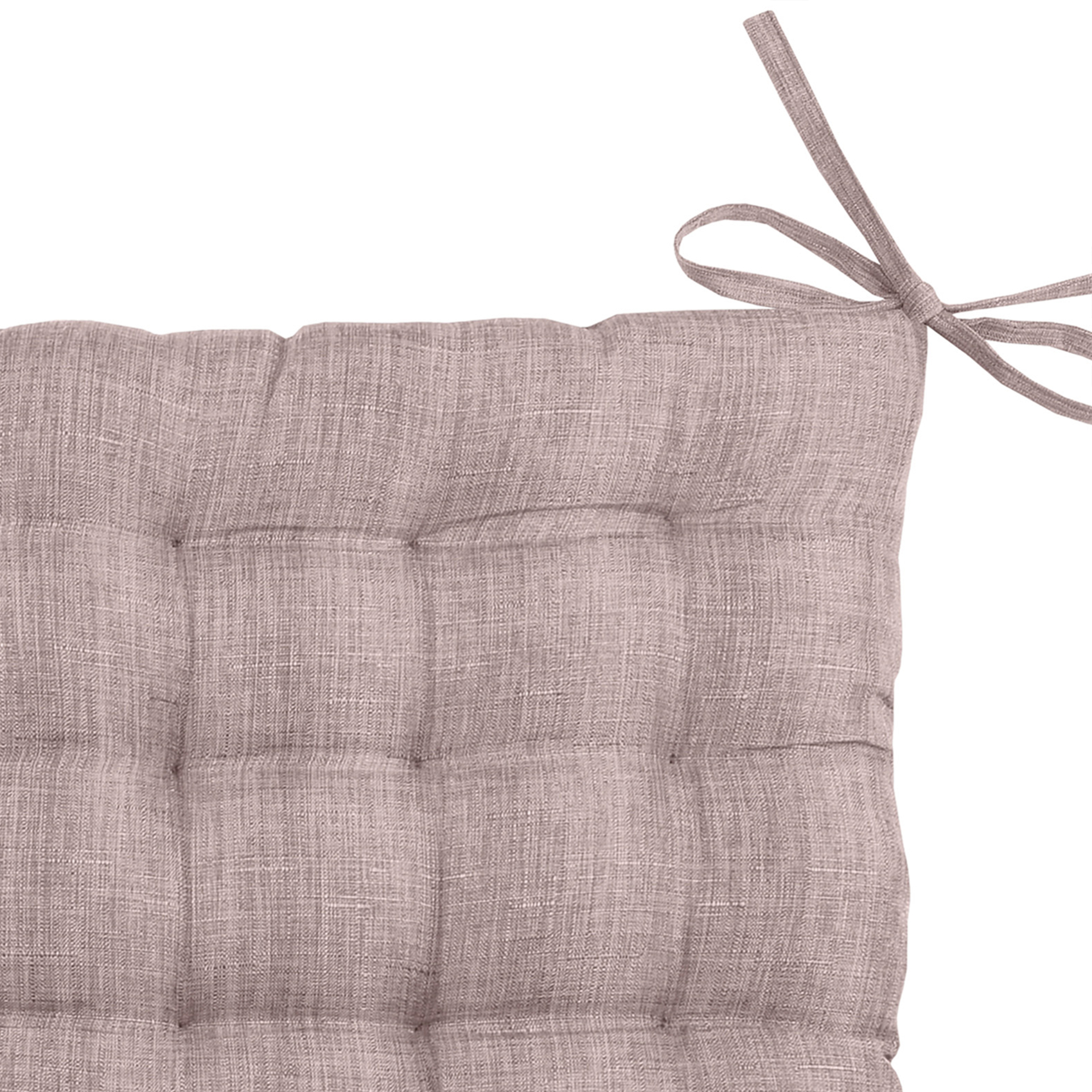 Galette de chaise unie en 16 points — vue 3