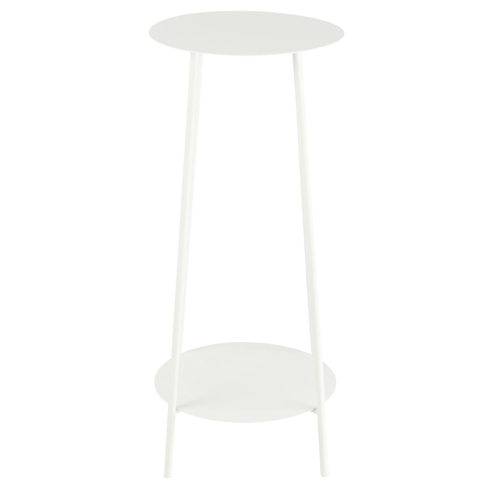 Meuble console guéridon étagères en métal — vue 3
