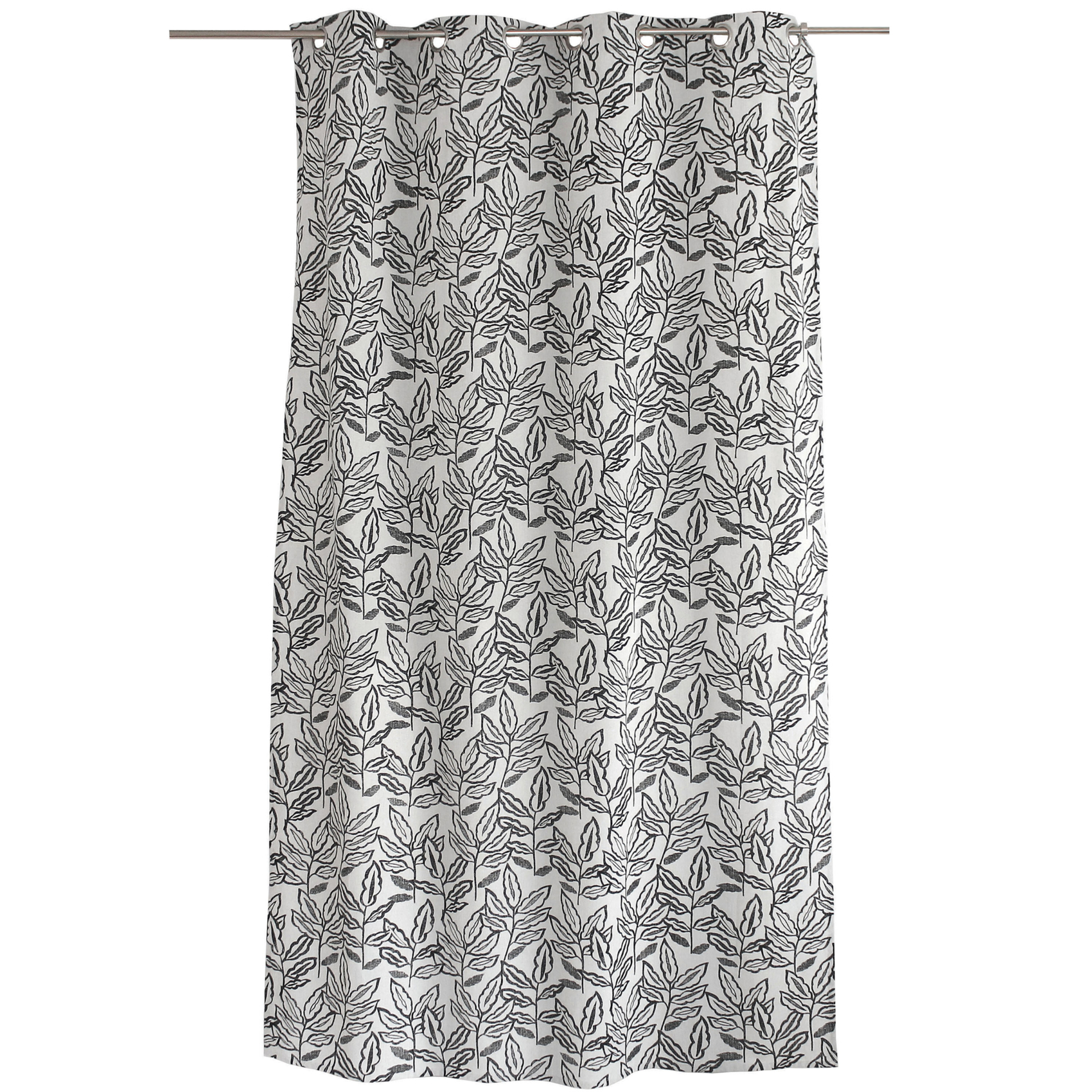 Rideau à oeillets en coton recyclé Chambray — vue 5
