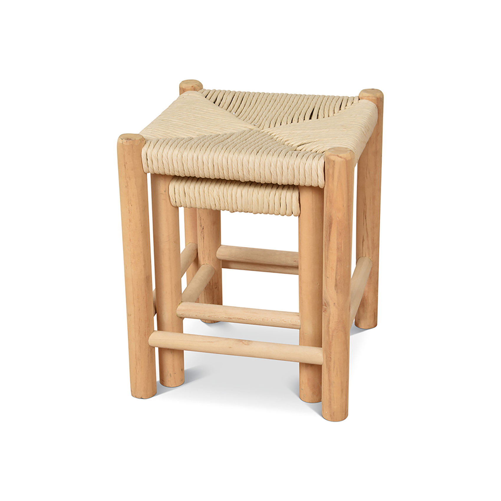 Set de 2 tabourets — vue 3