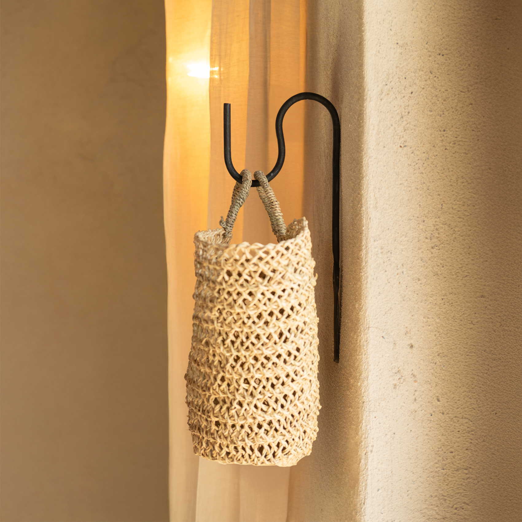 Grande Patère Crochet en S brut — vue 4