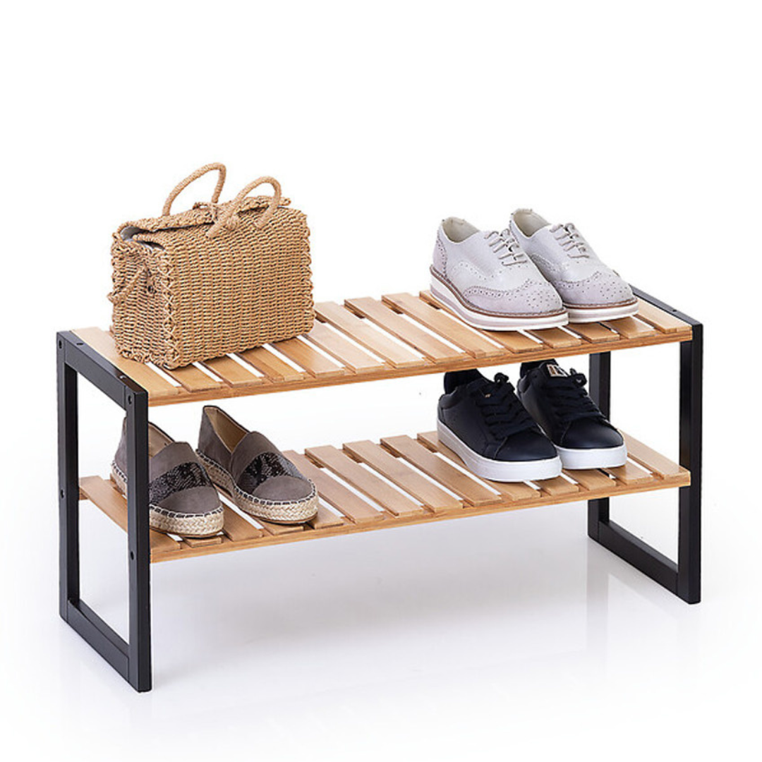 Banc à chaussures en bambou — vue 4