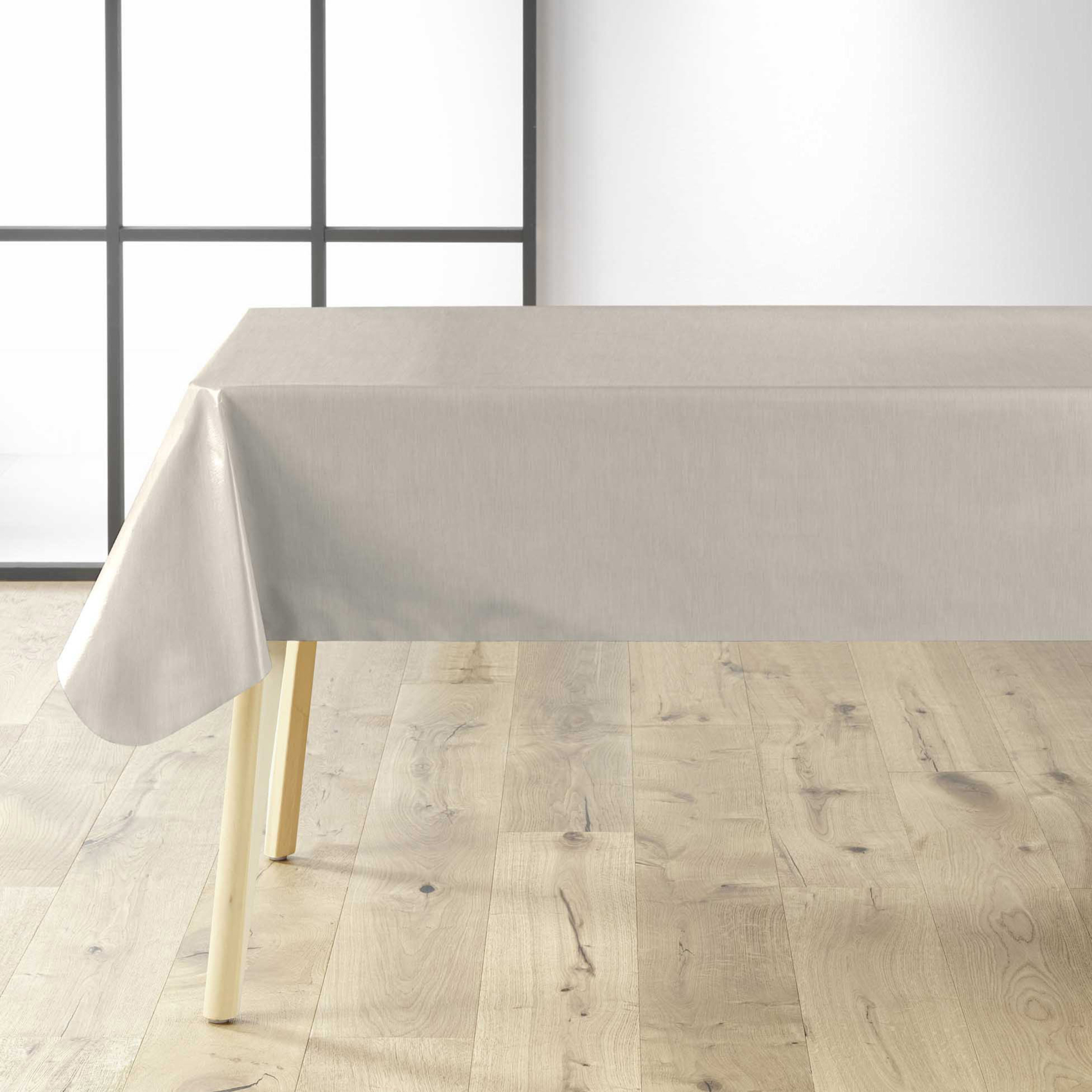 Toile cirée imprimée aspect textile sur mesure — vue 5