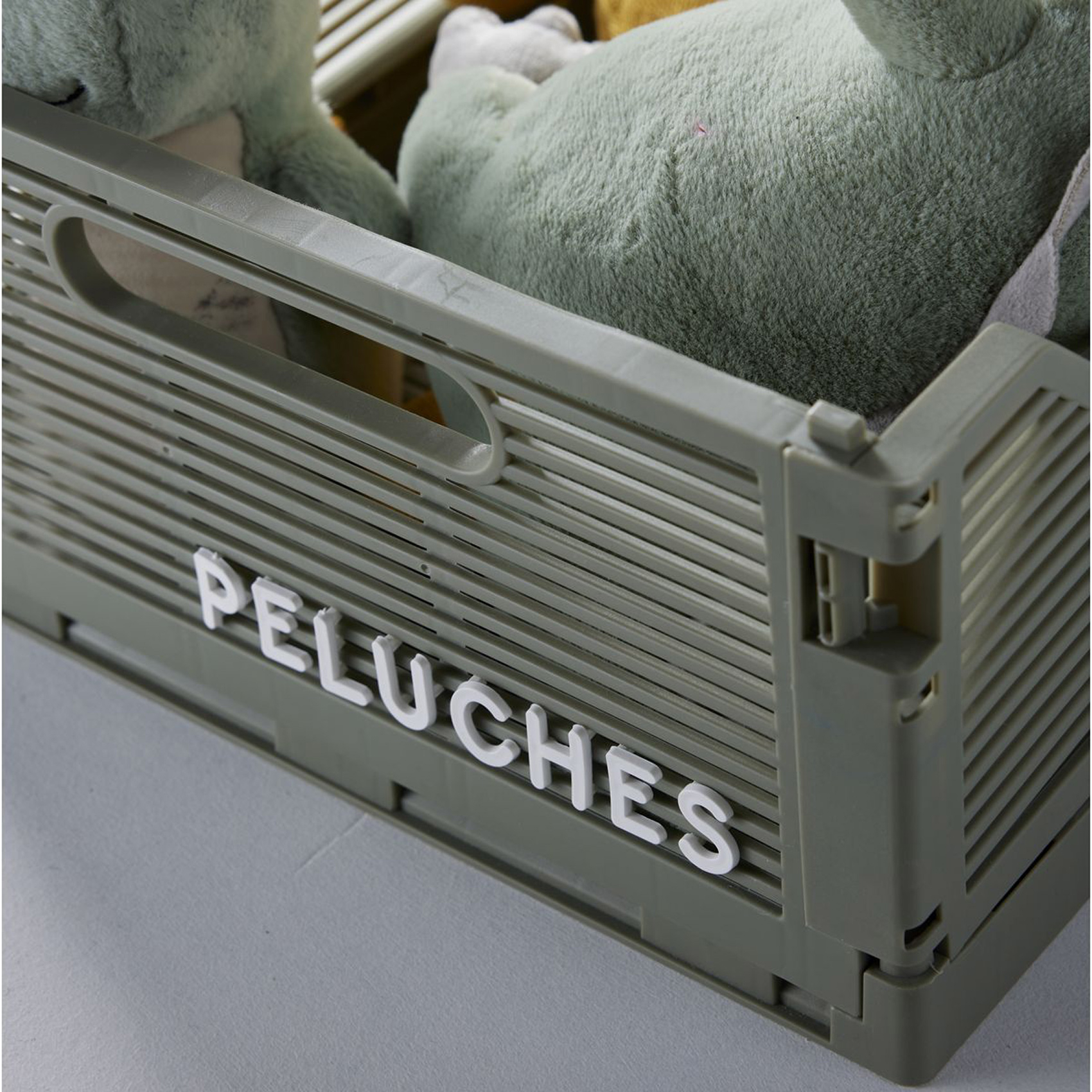 Caisse de rangement personnalisable avec lettres clipsables — vue 6