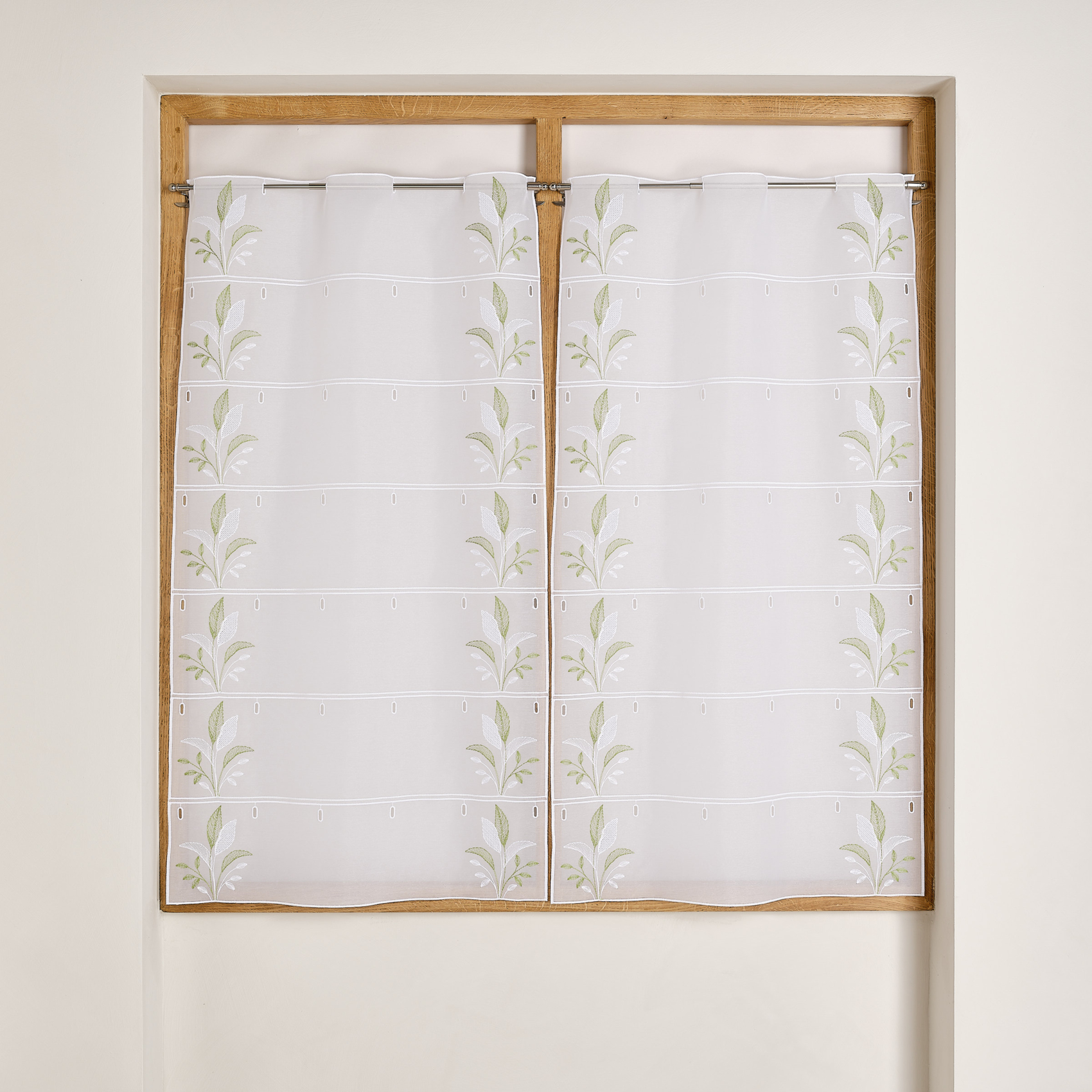 Modulable brodé à motif feuilles — vue 4