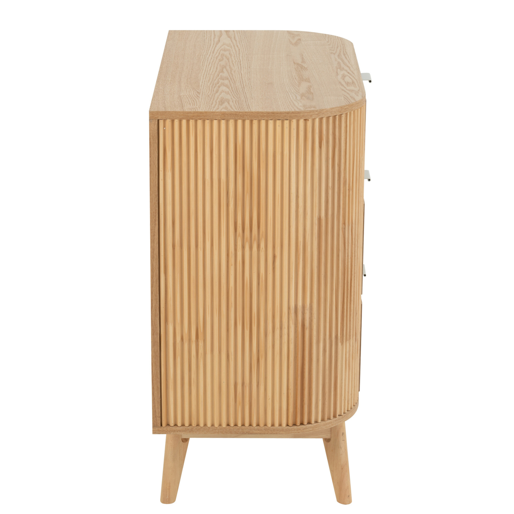 Commode en bois 3 tiroirs — vue 3