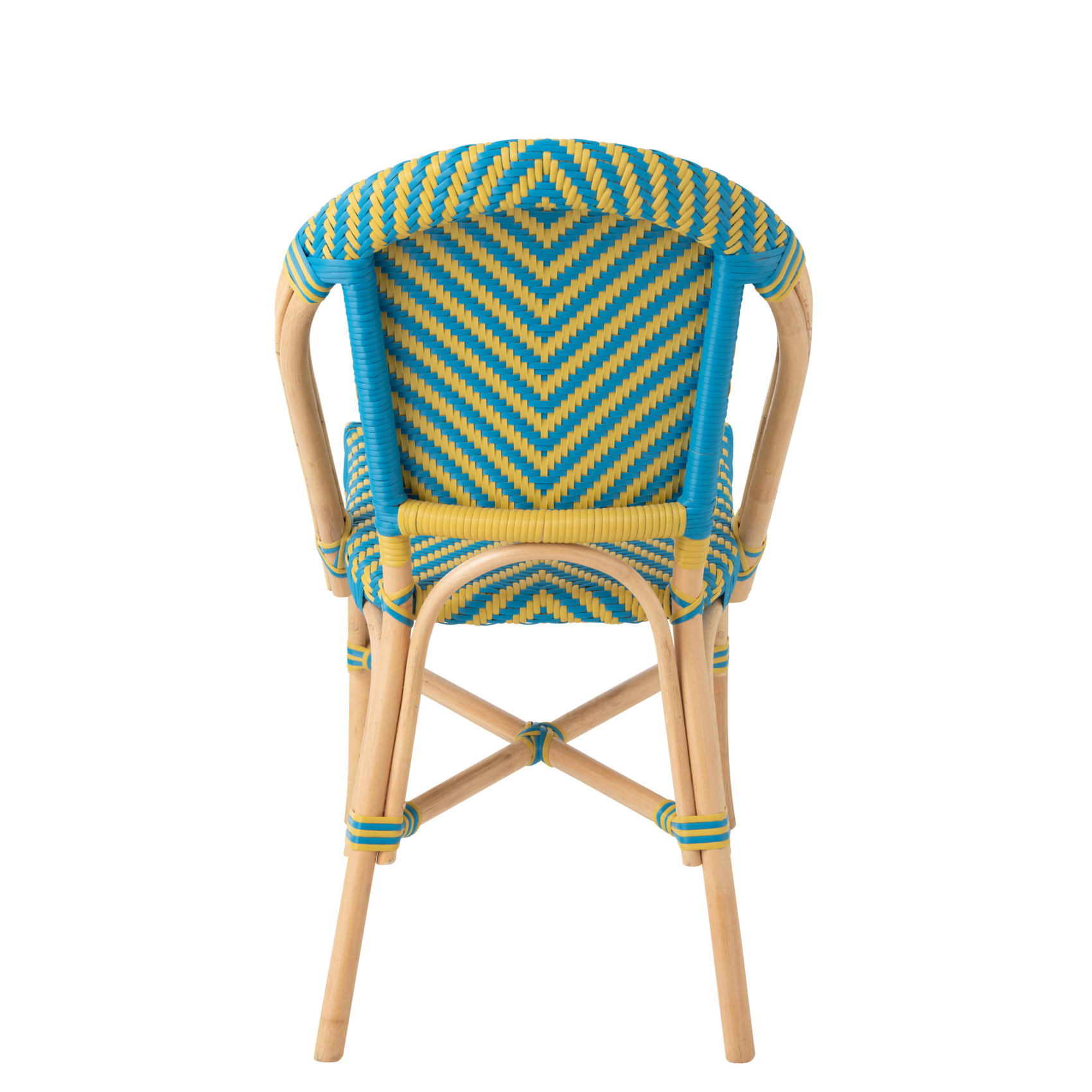 Chaise de jardin en rotin tressé — vue 4