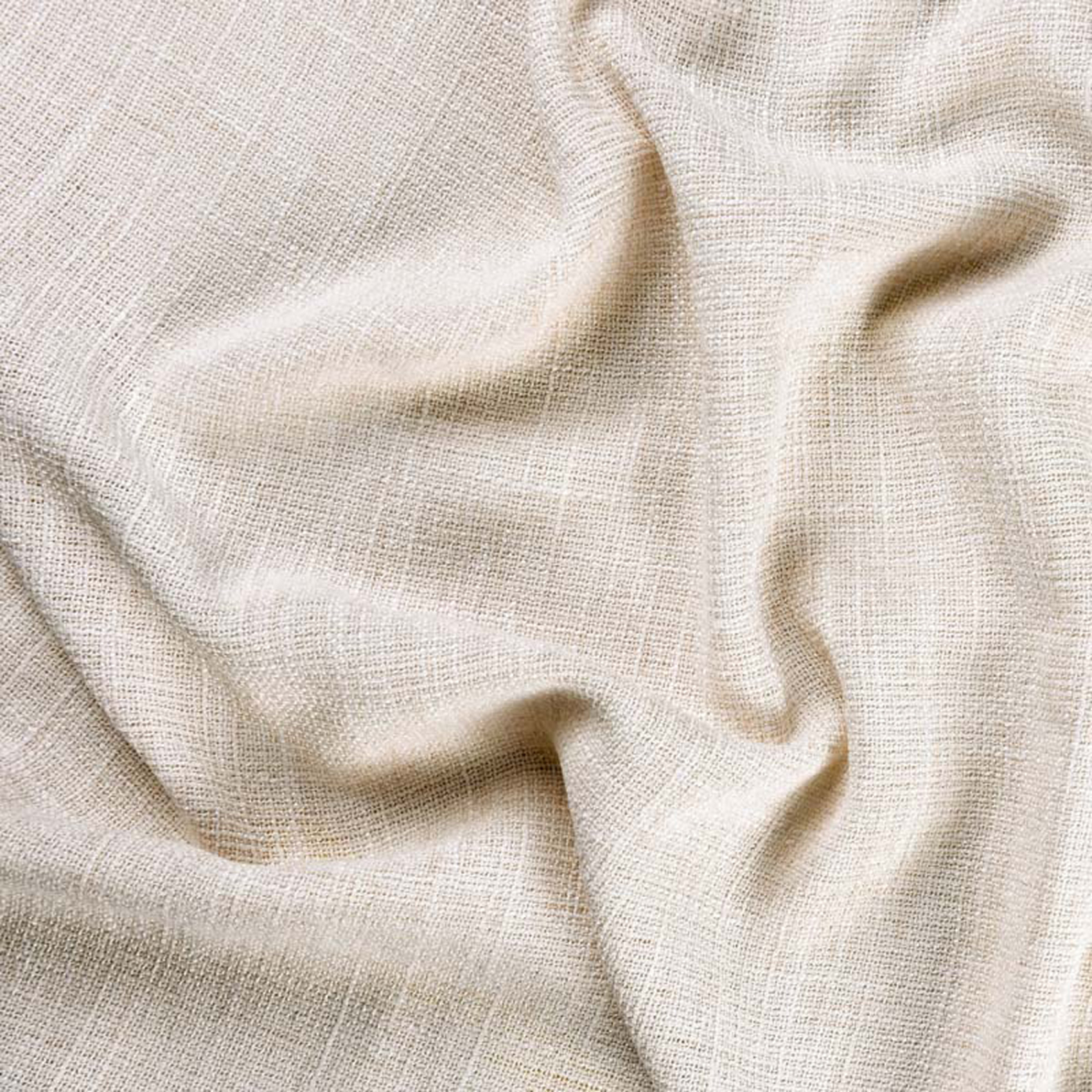 Tissu voile semi-opaque effet lin — vue 4