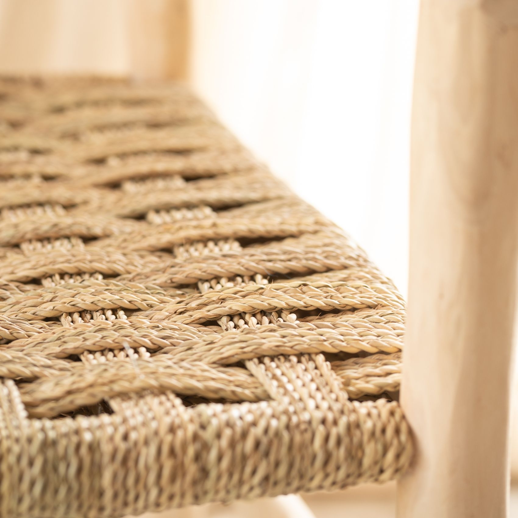 Fauteuil bois de laurier Asilah — vue 3