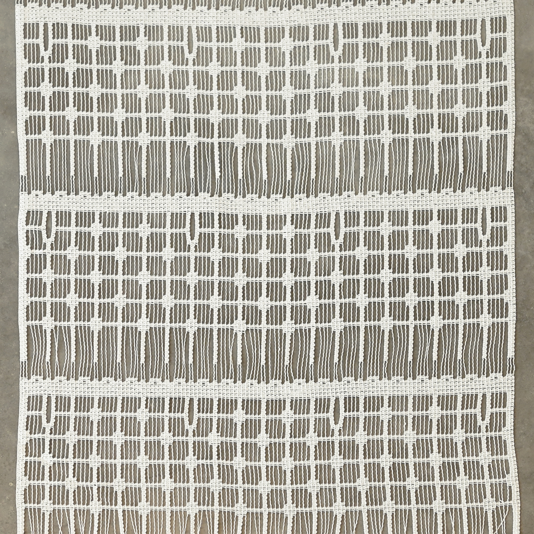 Modulable brodé à carreaux