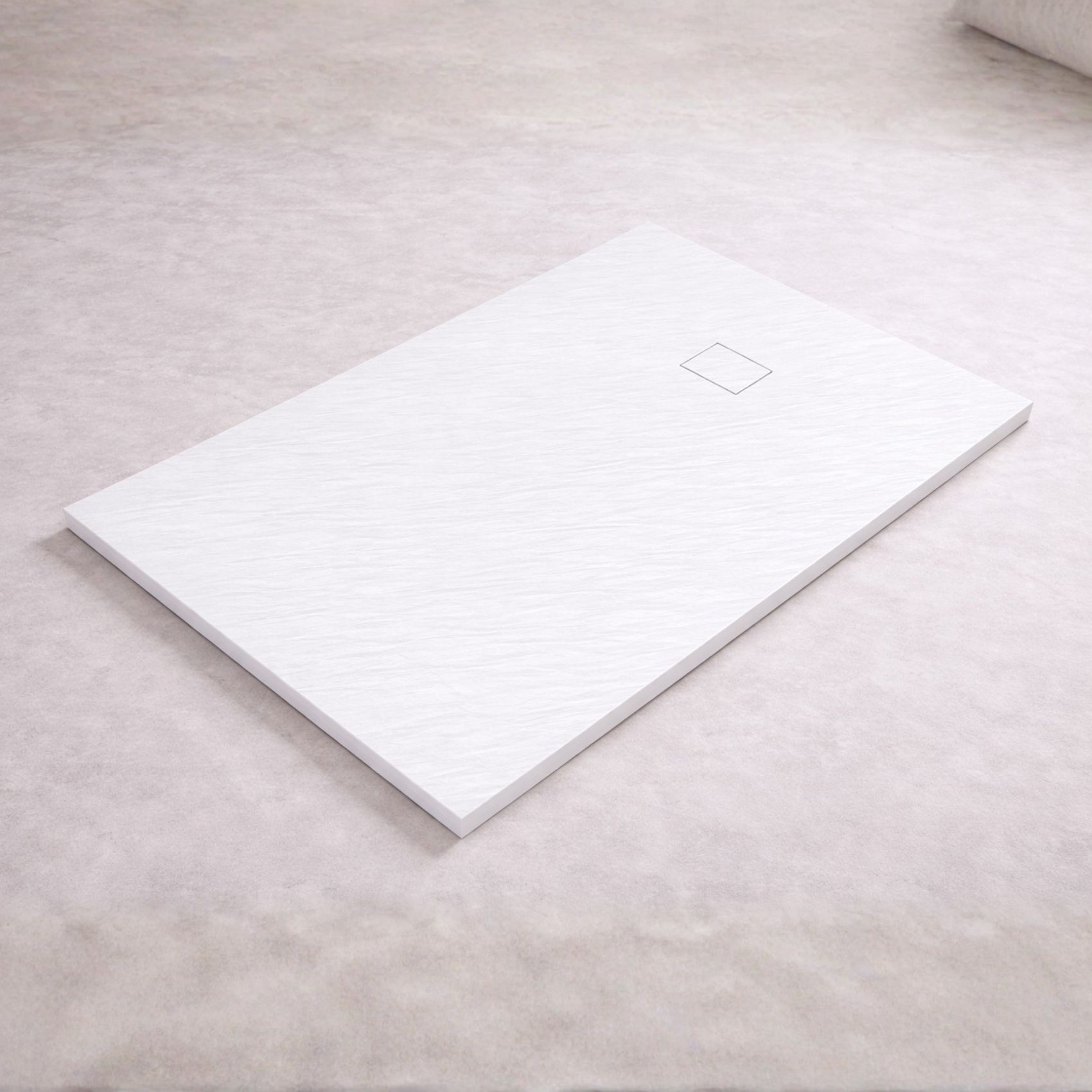 Receveur en résine effet pierre — vue 3