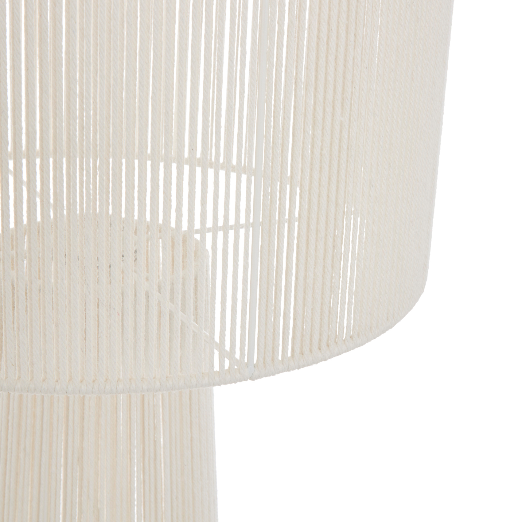 Lampadaire design en coton — vue 3