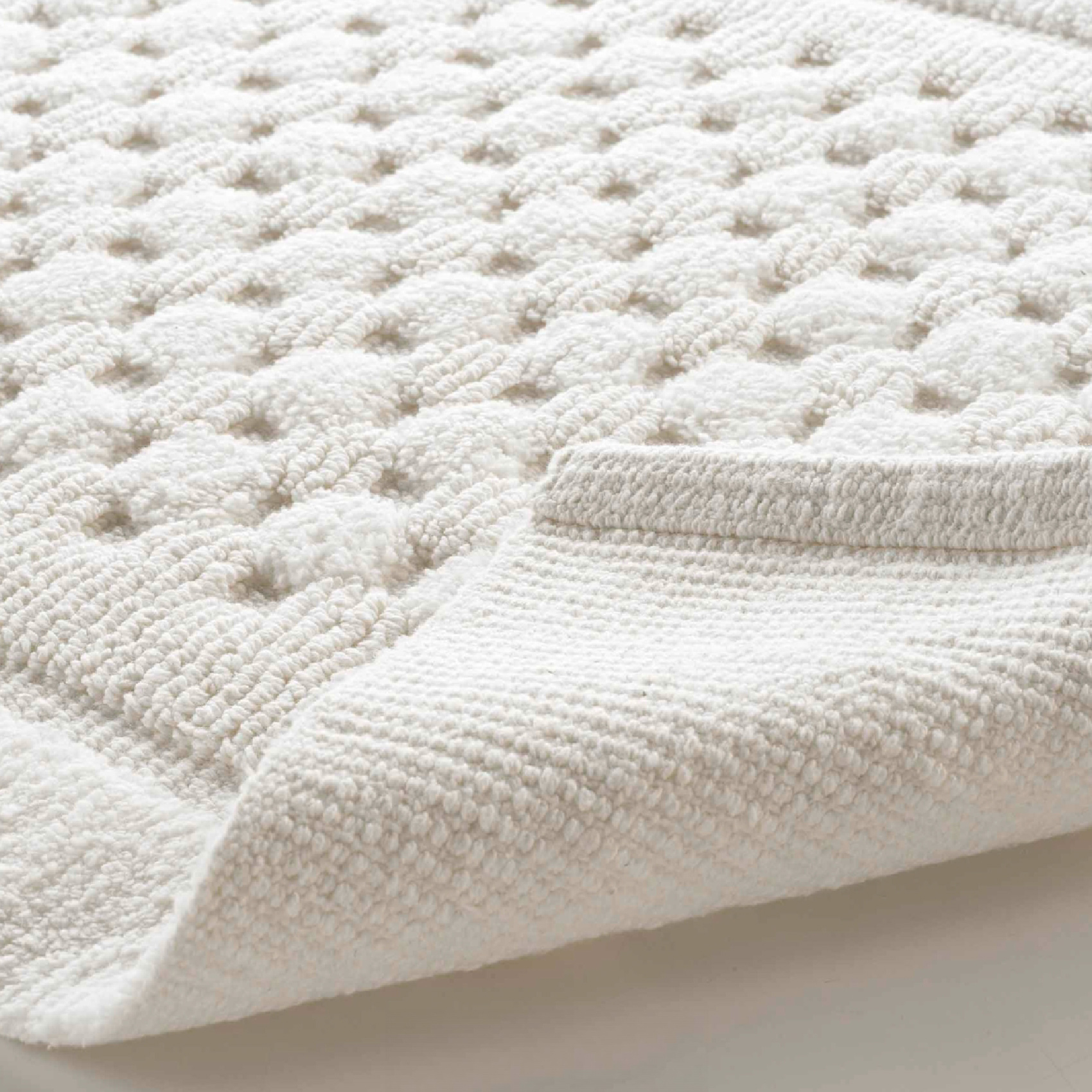 Tapis de Bain Damaris Uni avec Reliefs — vue 4