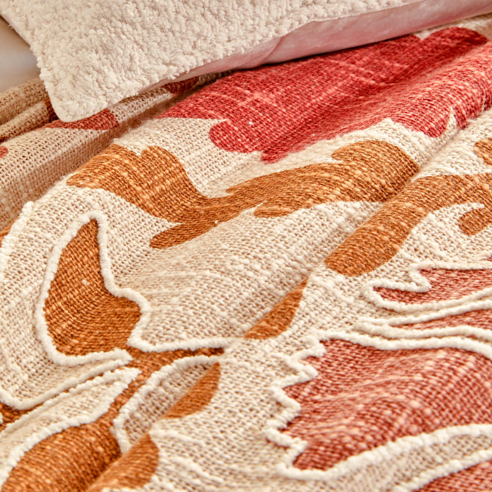 Dessus de lit coton motif ethnique — vue 5