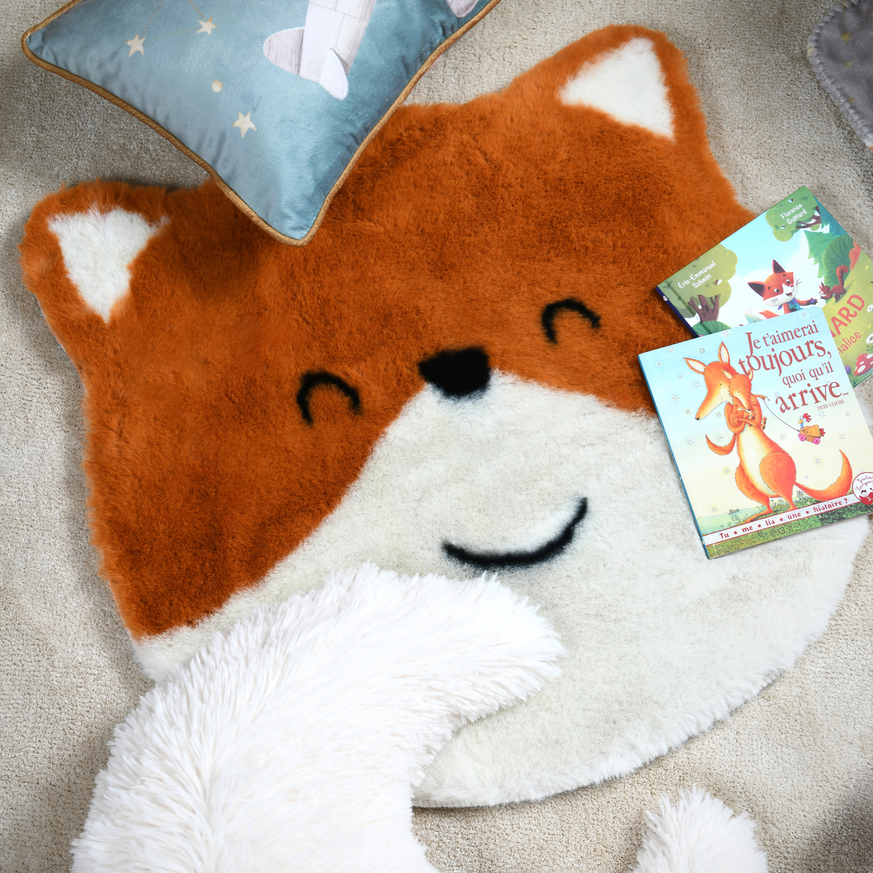 Tapis enfant renard — vue 5