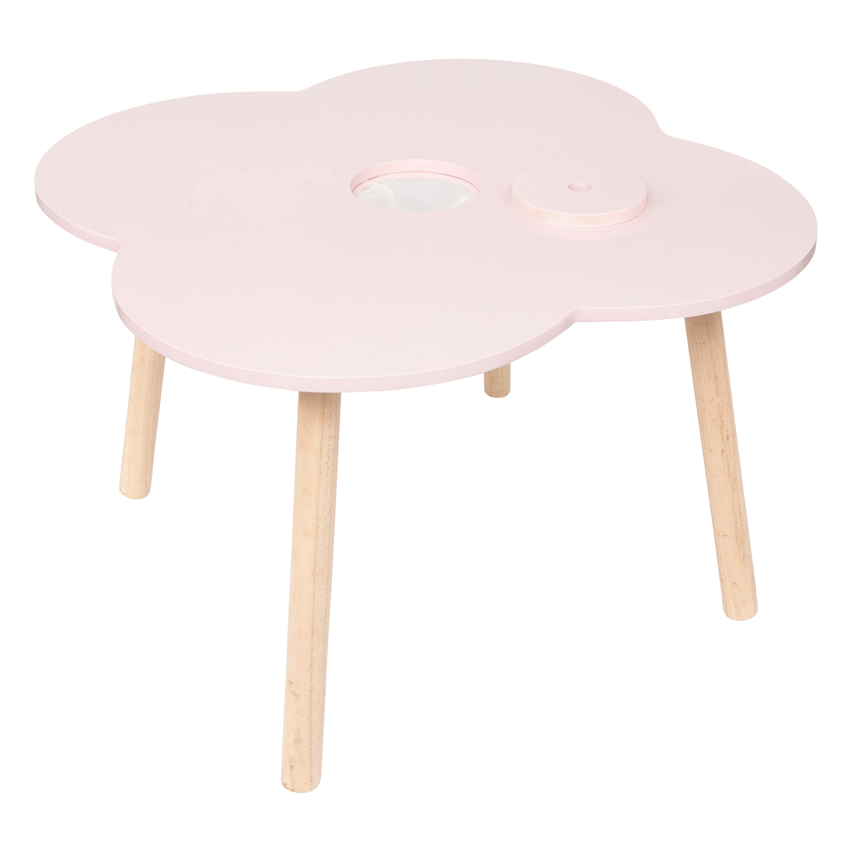 Table enfant en forme de fleur — vue 3
