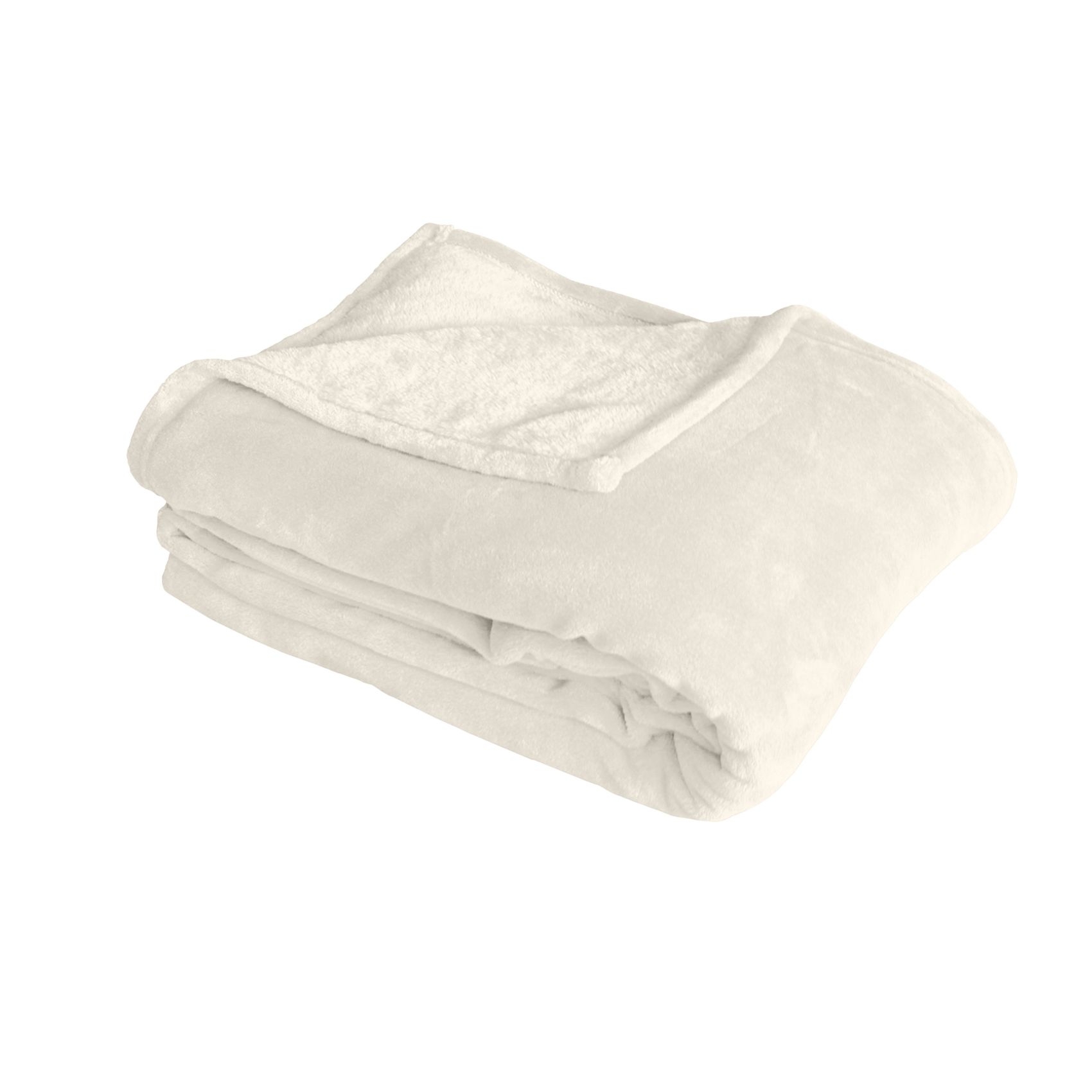 Plaid uni en polaire molletonnée — vue 6