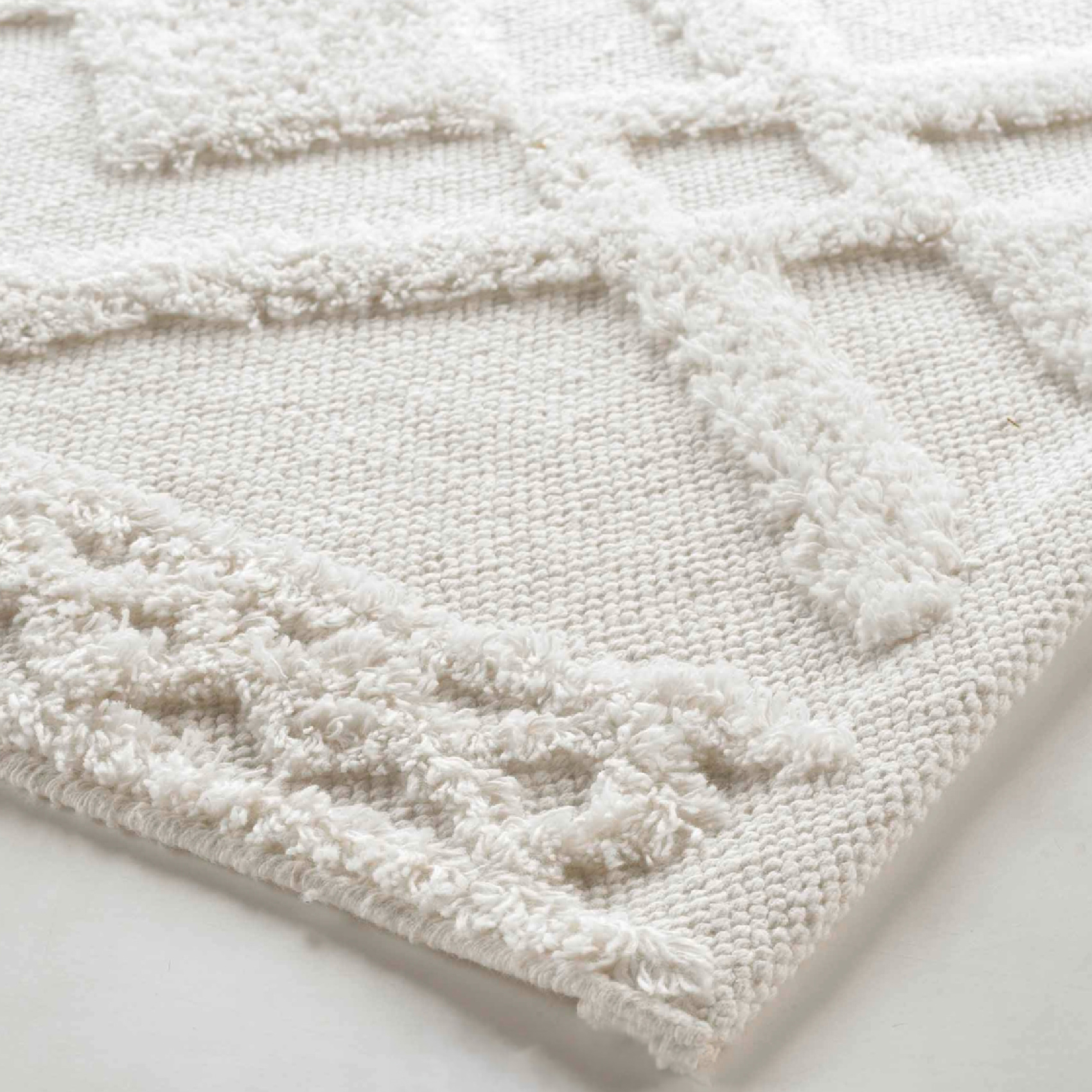 Tapis de Bain Gladis Uni avec Reliefs — vue 3