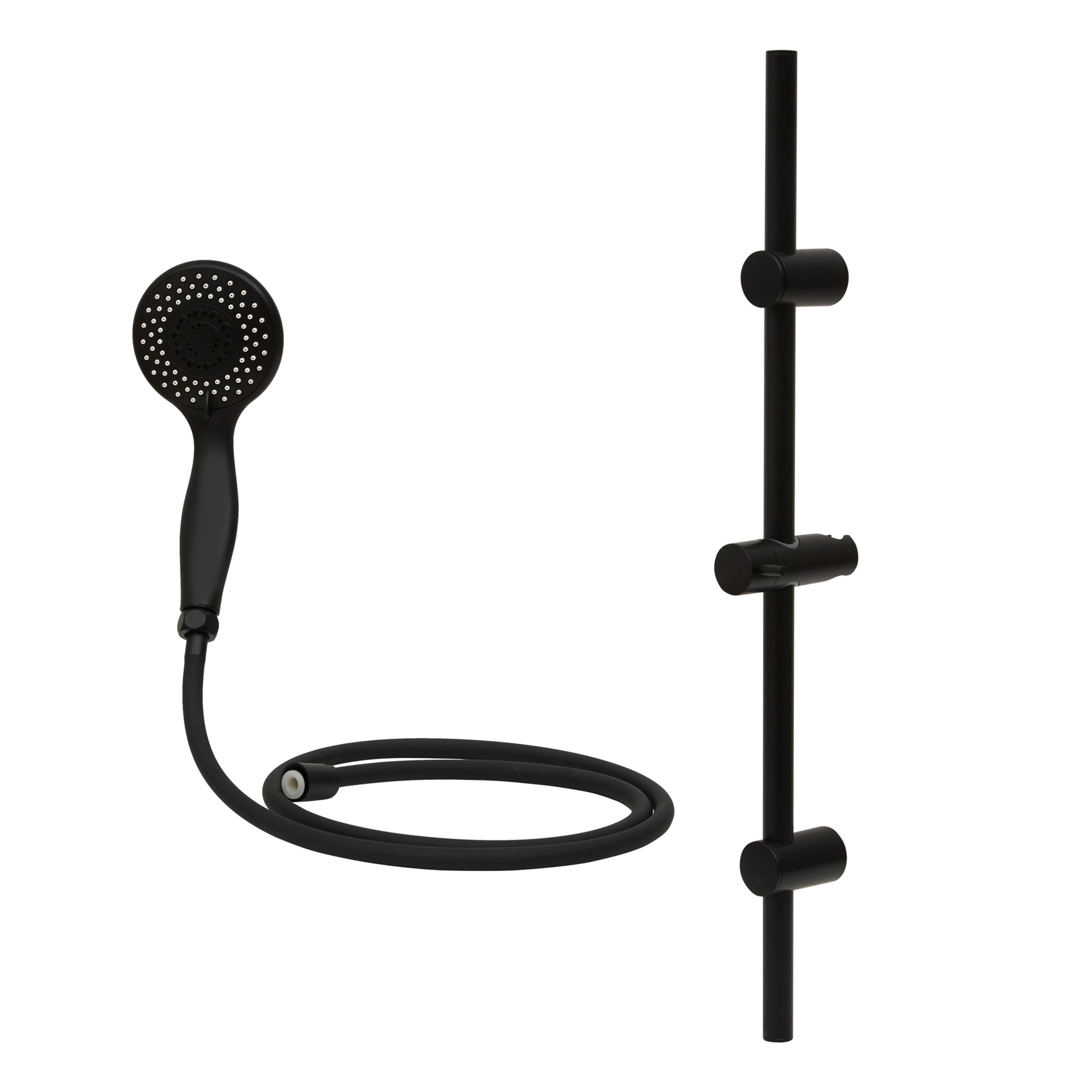 Colonne de douche 3 pièces avec pommeau et flexible extensible