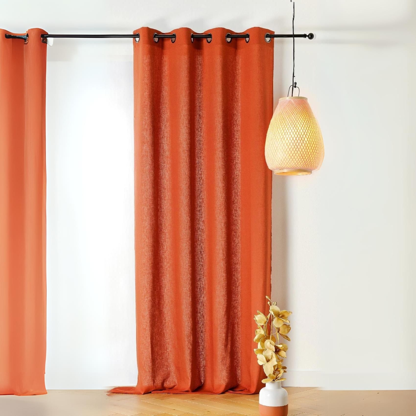 Rideau tamisant en poly-lin — vue 5